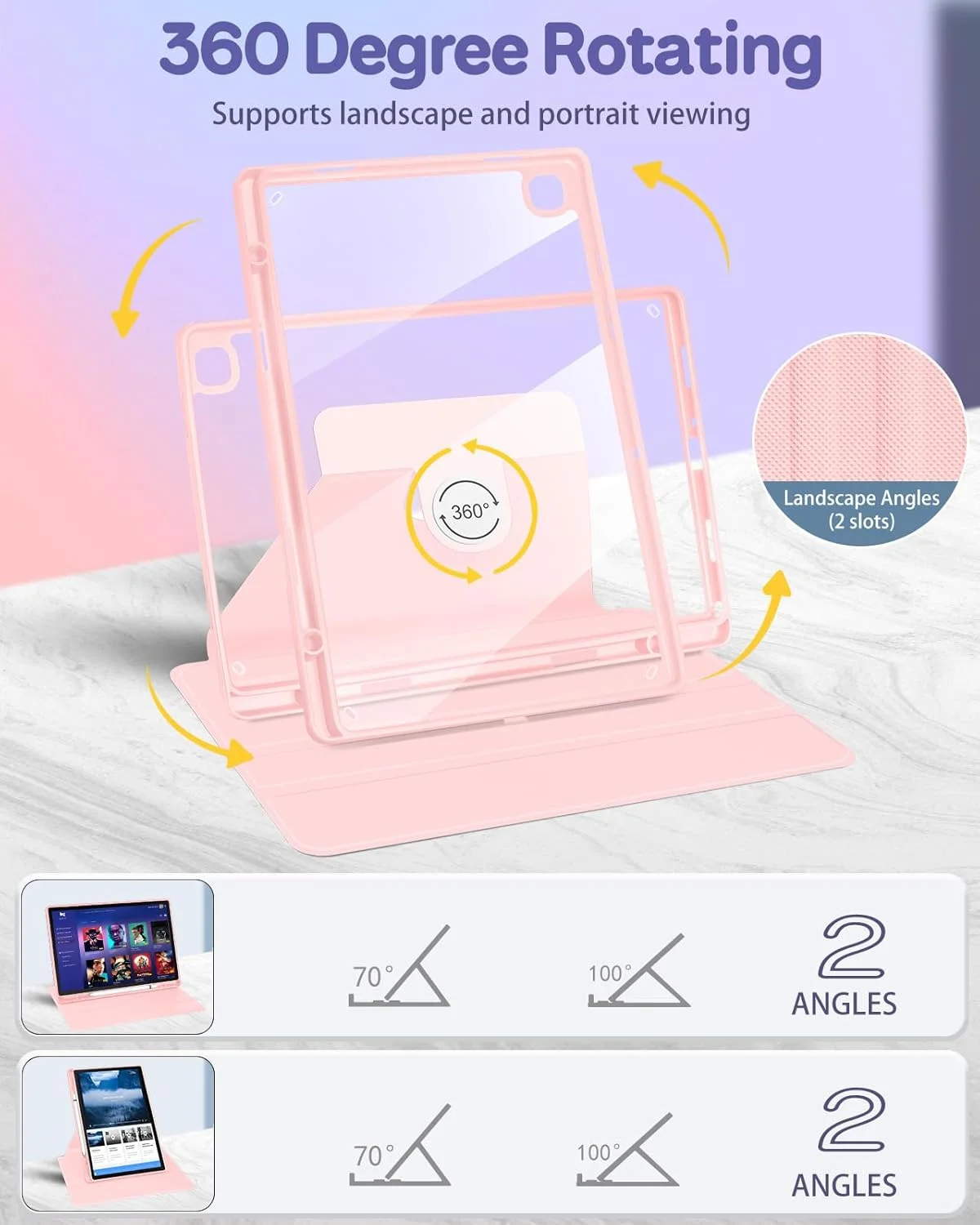 کیف Kidcube برای تبلت سامسونگ گلکسی تب A7 - سایز 10.4 اینچ، مناسب دختران و زنان، کاور فانتزی با جای مداد، طرح توت فرنگی زیبا و پایه چرخان، مناسب نوجوانان، برای تبلت گلکسی تب A7 مدل 2022/2020 کیف Kidcube برای تبلت سامسونگ گلکسی تب A7 - سایز 10.4 اینچ، مناسب دختران و زنان، کاور فانتزی با جای مداد، طرح توت فرنگی زیبا و پایه چرخان، مناسب نوجوانان، برای تبلت گلکسی تب A7 مدل 2022/2020