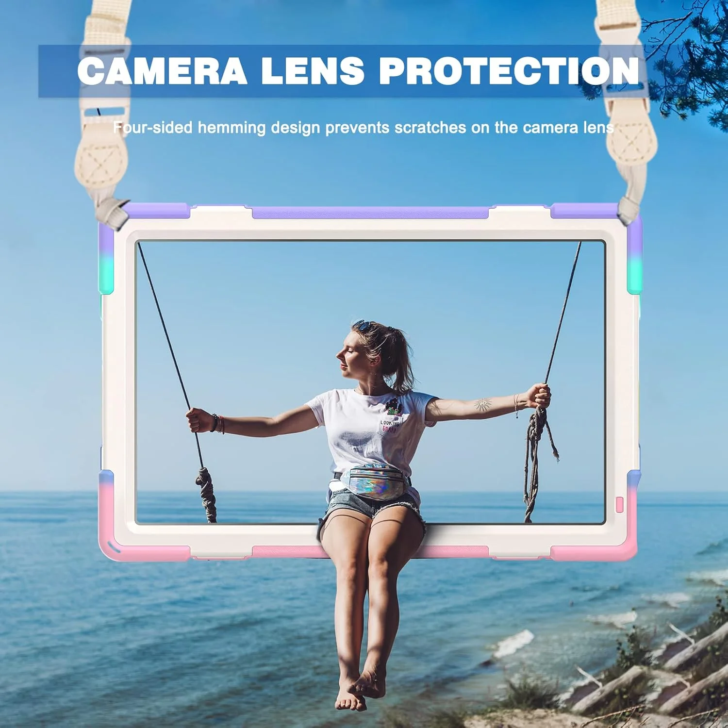 کاور محافظ تبلت لنوو تب P11 پرو نسل 2 (2022) 11.2 اینچی مدل TB-138FC TB-132FU، محافظت کامل و مقاوم در برابر ضربه، ضد ضربه، دارای پایه و بند دستی + بند شانه - صورتی رنگارنگ کاور محافظ تبلت لنوو تب P11 پرو نسل 2 (2022) 11.2 اینچی مدل TB-138FC TB-132FU، محافظت کامل و مقاوم در برابر ضربه، ضد ضربه، دارای پایه و بند دستی + بند شانه - صورتی رنگارنگ