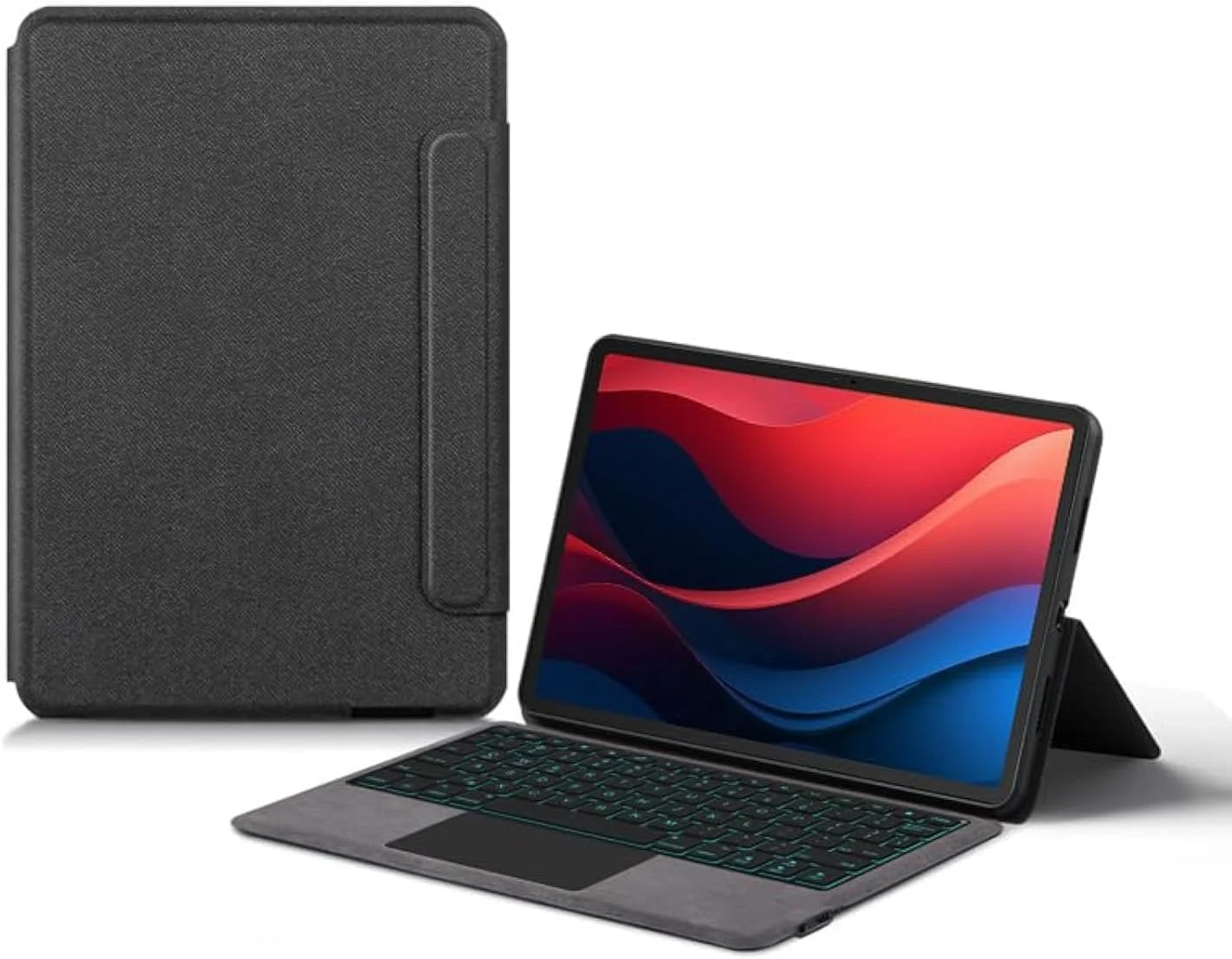 کیبورد با نور پس زمینه Gruattreay برای تبلت Lenovo Tab M11، نور پس زمینه 7 رنگ، با تاچ پد، پایه چند منظوره کیبورد با نور پس زمینه Gruattreay برای تبلت Lenovo Tab M11، نور پس زمینه 7 رنگ، با تاچ پد، پایه چند منظوره