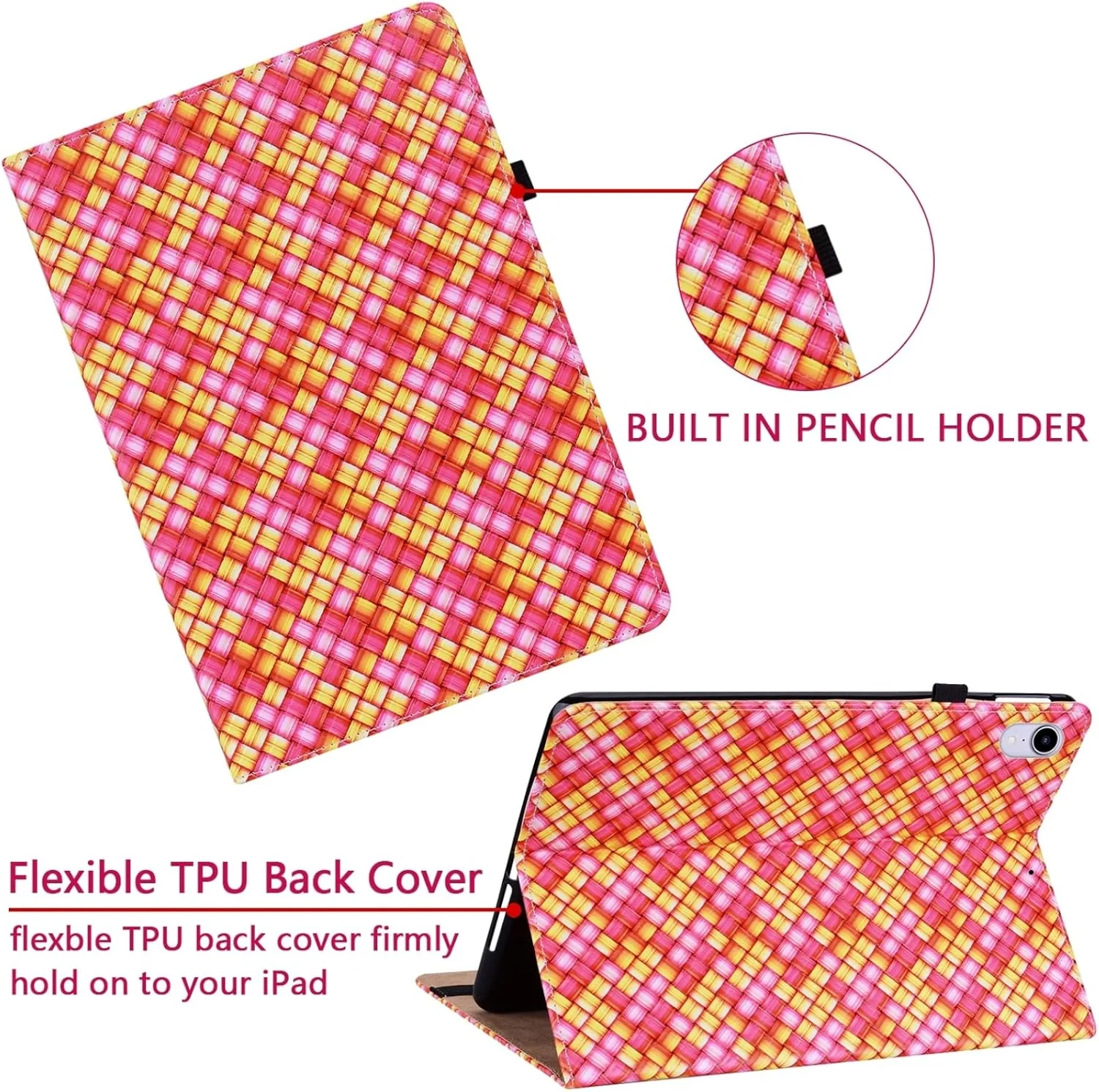 کیف تبلت چرمی بافت رنگی QIHANG SHIHUI برای Lenovo Tab P11 TB-J606F به همراه هولدر (مشکی)(رنگین کمانی)(قهوه ای) و غیره (رنگ: قرمز رز) کیف تبلت چرمی بافت رنگی QIHANG SHIHUI برای Lenovo Tab P11 TB-J606F به همراه هولدر (مشکی)(رنگین کمانی)(قهوه ای) و غیره (رنگ: قرمز رز)