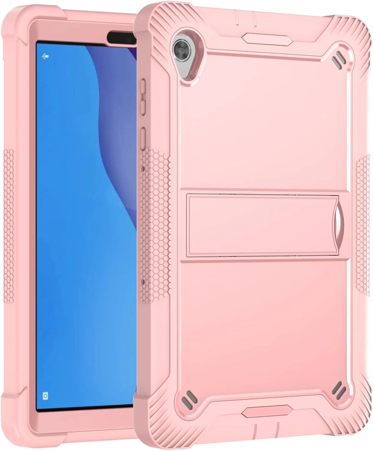 قاب گوشی SHIHUI برای تبلت Lenovo Tab M10 HD سیلیکونی + PC دارای هولدر ضد ضربه (مشکی) و غیره (رنگ: رزگلد) قاب گوشی SHIHUI برای تبلت Lenovo Tab M10 HD سیلیکونی + PC دارای هولدر ضد ضربه (مشکی) و غیره (رنگ: رزگلد)