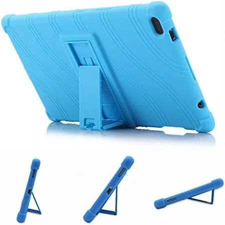 کیف محافظ تبلت QYiiD برای لنوو تب E8، کاور محافظ سبک وزن سیلیکونی نرم و ضد ضربه مناسب کودکان برای تبلت Lenovo TAB E8 TB-8304F TB-8304F1، مشکی کیف محافظ تبلت QYiiD برای لنوو تب E8، کاور محافظ سبک وزن سیلیکونی نرم و ضد ضربه مناسب کودکان برای تبلت Lenovo TAB E8 TB-8304F TB-8304F1، مشکی
