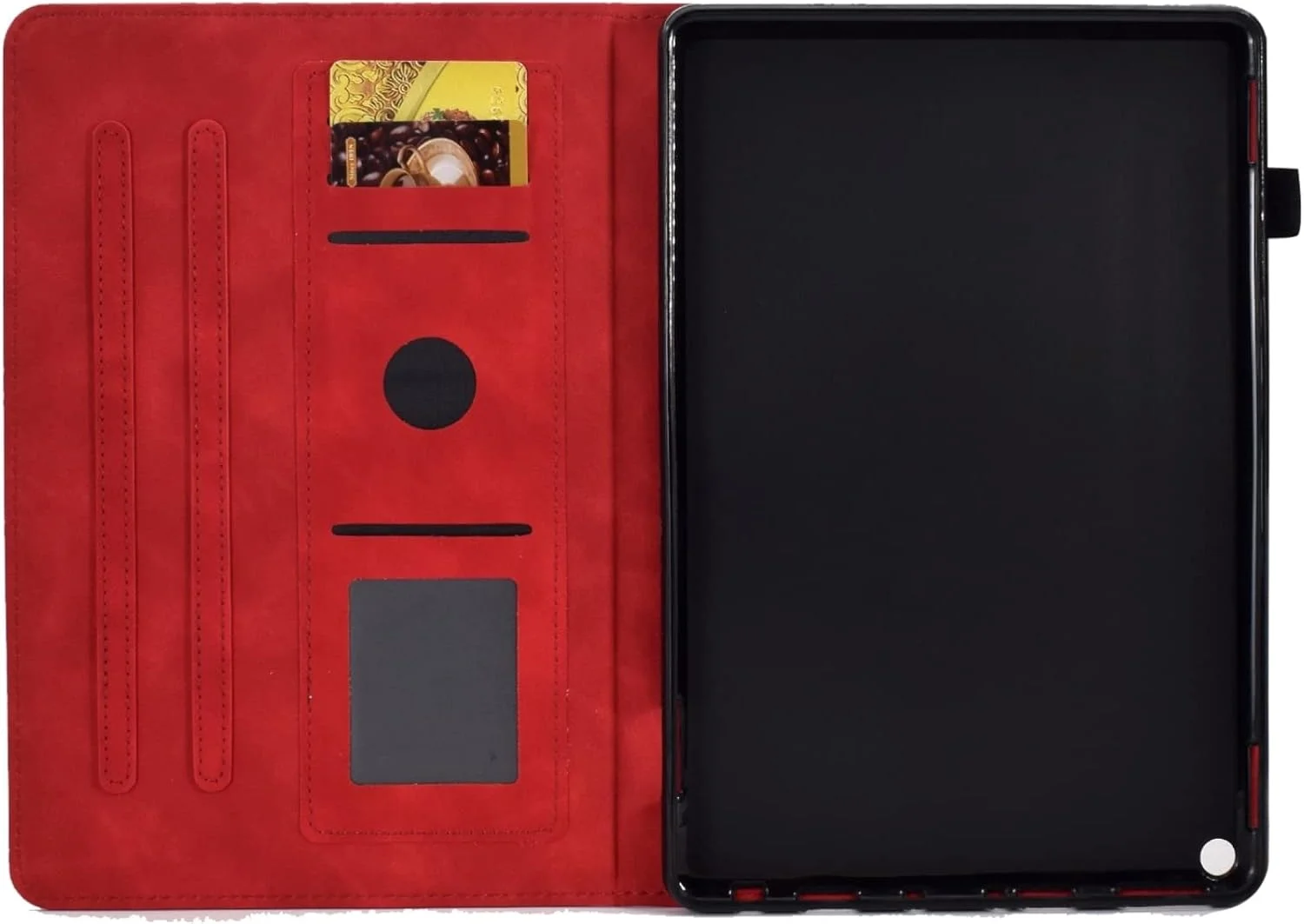 کاور تبلت چرمی طرح لبخند برجسته SHIHUI مناسب برای لنوو M10 پلاس (خاکی)(قرمز)(سبز) و غیره (رنگ: قرمز) کاور تبلت چرمی طرح لبخند برجسته SHIHUI مناسب برای لنوو M10 پلاس (خاکی)(قرمز)(سبز) و غیره (رنگ: قرمز)