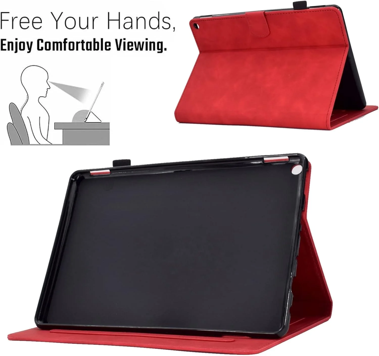 کاور تبلت چرمی طرح لبخند برجسته SHIHUI مناسب برای لنوو M10 پلاس (خاکی)(قرمز)(سبز) و غیره (رنگ: قرمز) کاور تبلت چرمی طرح لبخند برجسته SHIHUI مناسب برای لنوو M10 پلاس (خاکی)(قرمز)(سبز) و غیره (رنگ: قرمز)