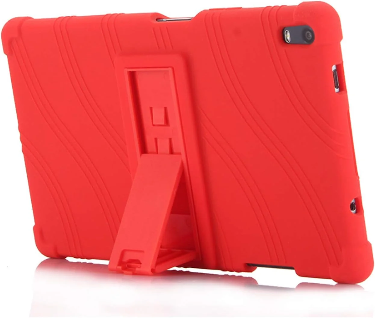 کیف محافظ تبلت QYiiD برای Lenovo Tab E10، کاور محافظ نرم، سبک وزن، سیلیکونی و ضد ضربه مناسب کودکان برای تبلت 10.1 اینچی Lenovo Tab E10 TB-X104F (2018)، رز کیف محافظ تبلت QYiiD برای Lenovo Tab E10، کاور محافظ نرم، سبک وزن، سیلیکونی و ضد ضربه مناسب کودکان برای تبلت 10.1 اینچی Lenovo Tab E10 TB-X104F (2018)، رز