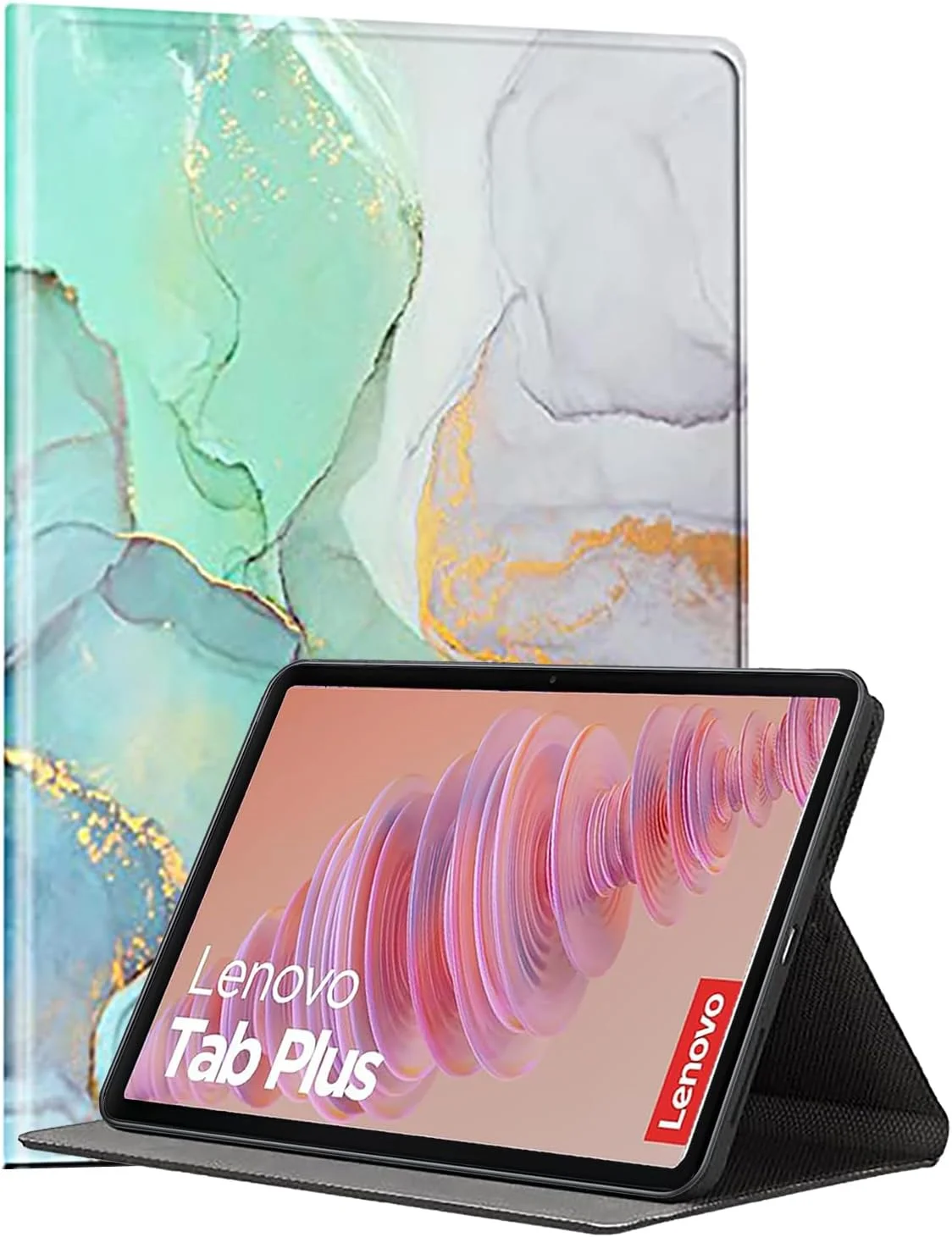 کاور کتابی ProElite برای تبلت لنوو تب پلاس 11.5 اینچی، کاور هوشمند تاشو برای تبلت لنوو تب پلاس 11.5 اینچی، طرح سنگ مرمر سبز کاور کتابی ProElite برای تبلت لنوو تب پلاس 11.5 اینچی، کاور هوشمند تاشو برای تبلت لنوو تب پلاس 11.5 اینچی، طرح سنگ مرمر سبز