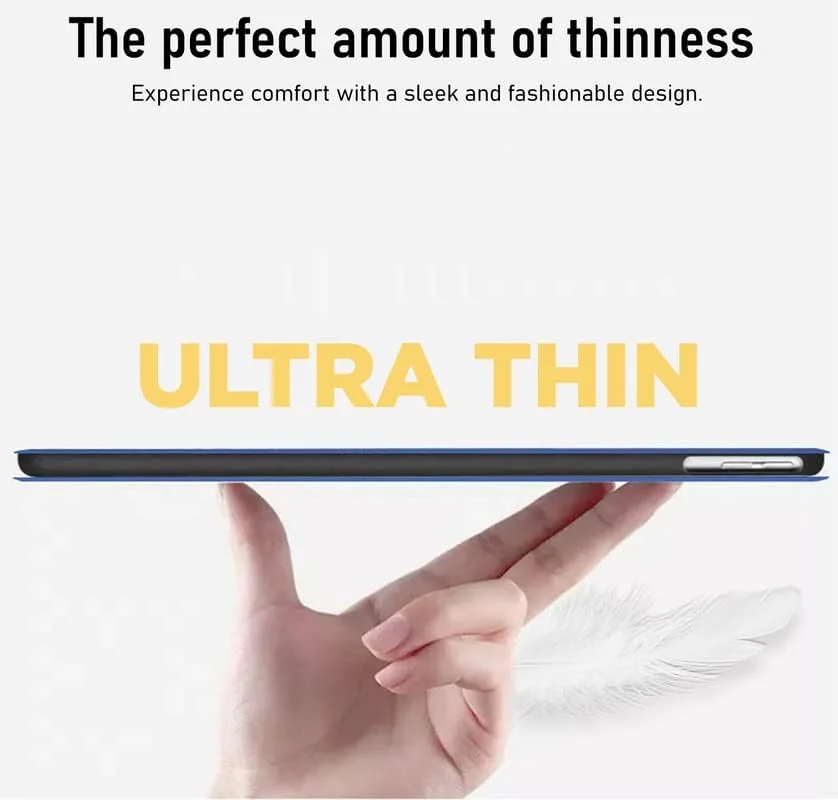 کاور Robustrion برای تبلت لنوو تب P11 پلاس / کاور تبلت لنوو تب P11 11 اینچی، کاور کیف تاشو [TB-J606F / J606X / J607F] - آبی دیری