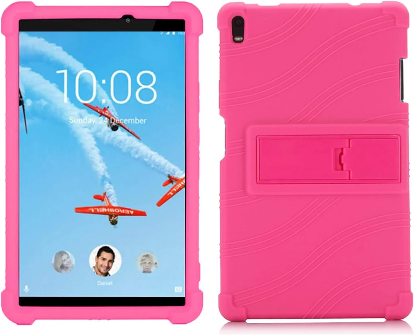 کیف محافظ تبلت QYiiD برای Lenovo Tab E10، کاور محافظ سبک وزن سیلیکونی نرم و مقاوم در برابر ضربه مناسب کودکان برای تبلت 10.1 اینچی Lenovo Tab E10 TB-X104F (2018)، رز کیف محافظ تبلت QYiiD برای Lenovo Tab E10، کاور محافظ سبک وزن سیلیکونی نرم و مقاوم در برابر ضربه مناسب کودکان برای تبلت 10.1 اینچی Lenovo Tab E10 TB-X104F (2018)، رز