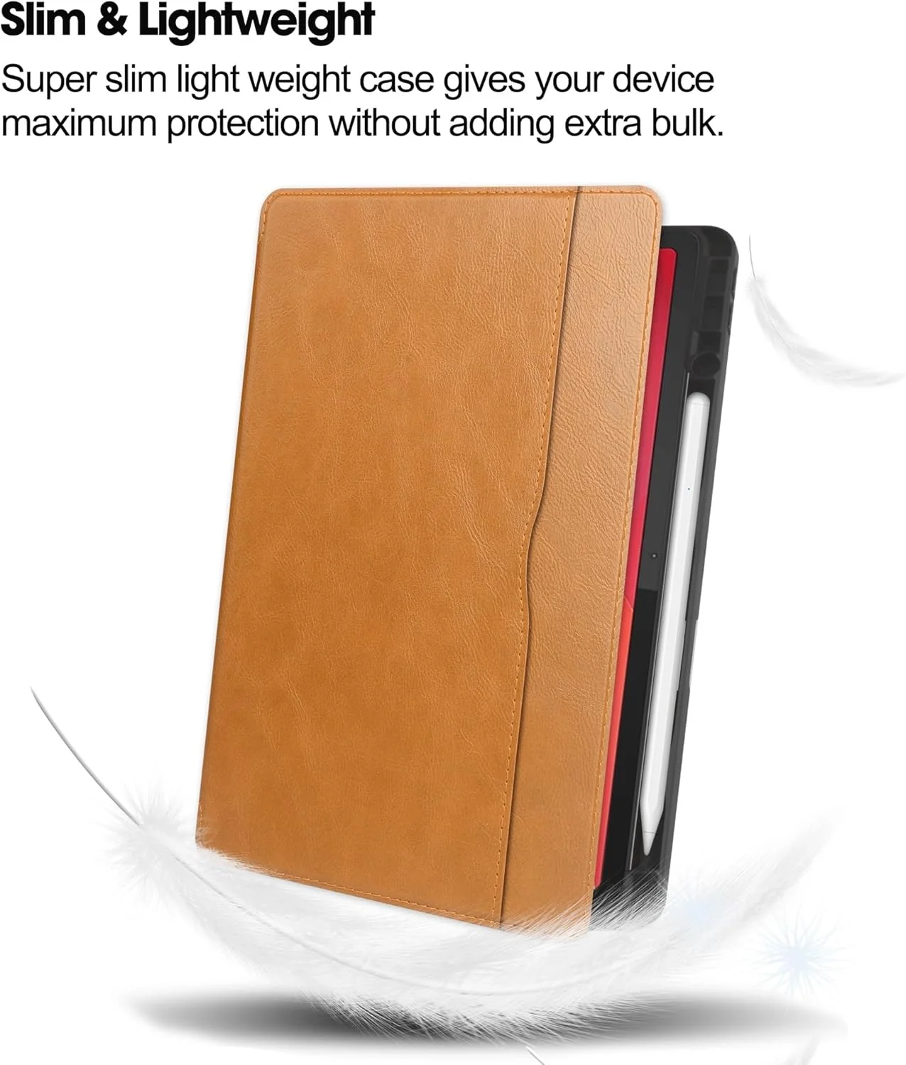 کیف محافظ تبلت چرمی تاشو سازگار با تبلت لنوو Xiaoxin Pad 2024 (TB331FC) 11 اینچ، با عملکرد خواب/بیدار، جلد محافظ کتابی - جلد چرمی تجاری تبلت کیف محافظ تبلت چرمی تاشو سازگار با تبلت لنوو Xiaoxin Pad 2024 (TB331FC) 11 اینچ، با عملکرد خواب/بیدار، جلد محافظ کتابی - جلد چرمی تجاری تبلت