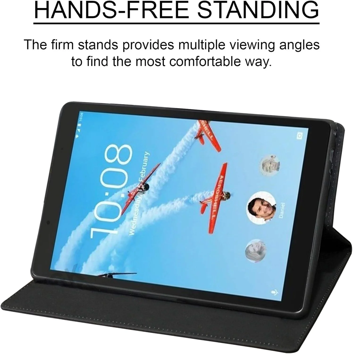 کاور چرمی تاشو مدیریتی TGK با قاب پشتی سیلیکونی برای تبلت لنوو تب E7 Tb-7104I سایز 7 اینچ - مشکی کاور چرمی تاشو مدیریتی TGK با قاب پشتی سیلیکونی برای تبلت لنوو تب E7 Tb-7104I سایز 7 اینچ - مشکی