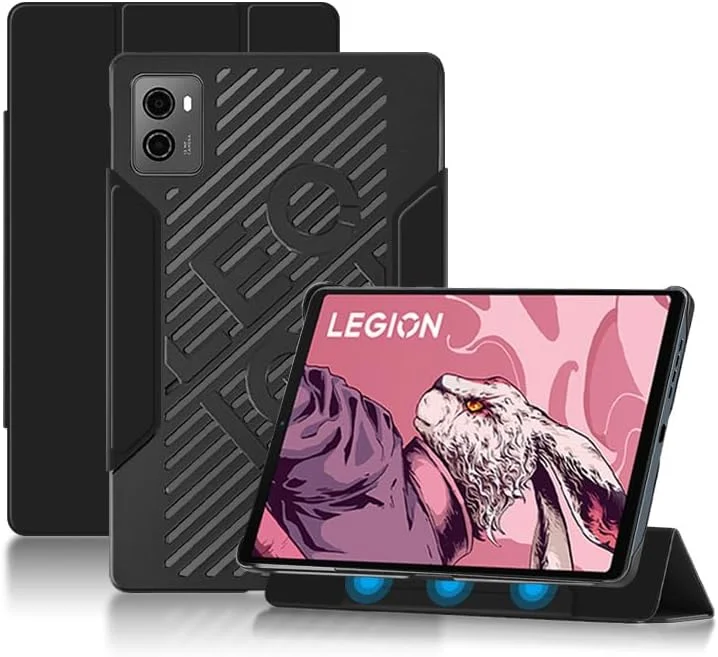 کاور محافظ تبلت گیمینگ لنوو Legion Y700 نسل دوم 2023 سایز 8.8 اینچ Gruattreay، با قابلیت اتصال مغناطیسی کاور محافظ تبلت گیمینگ لنوو Legion Y700 نسل دوم 2023 سایز 8.8 اینچ Gruattreay، با قابلیت اتصال مغناطیسی