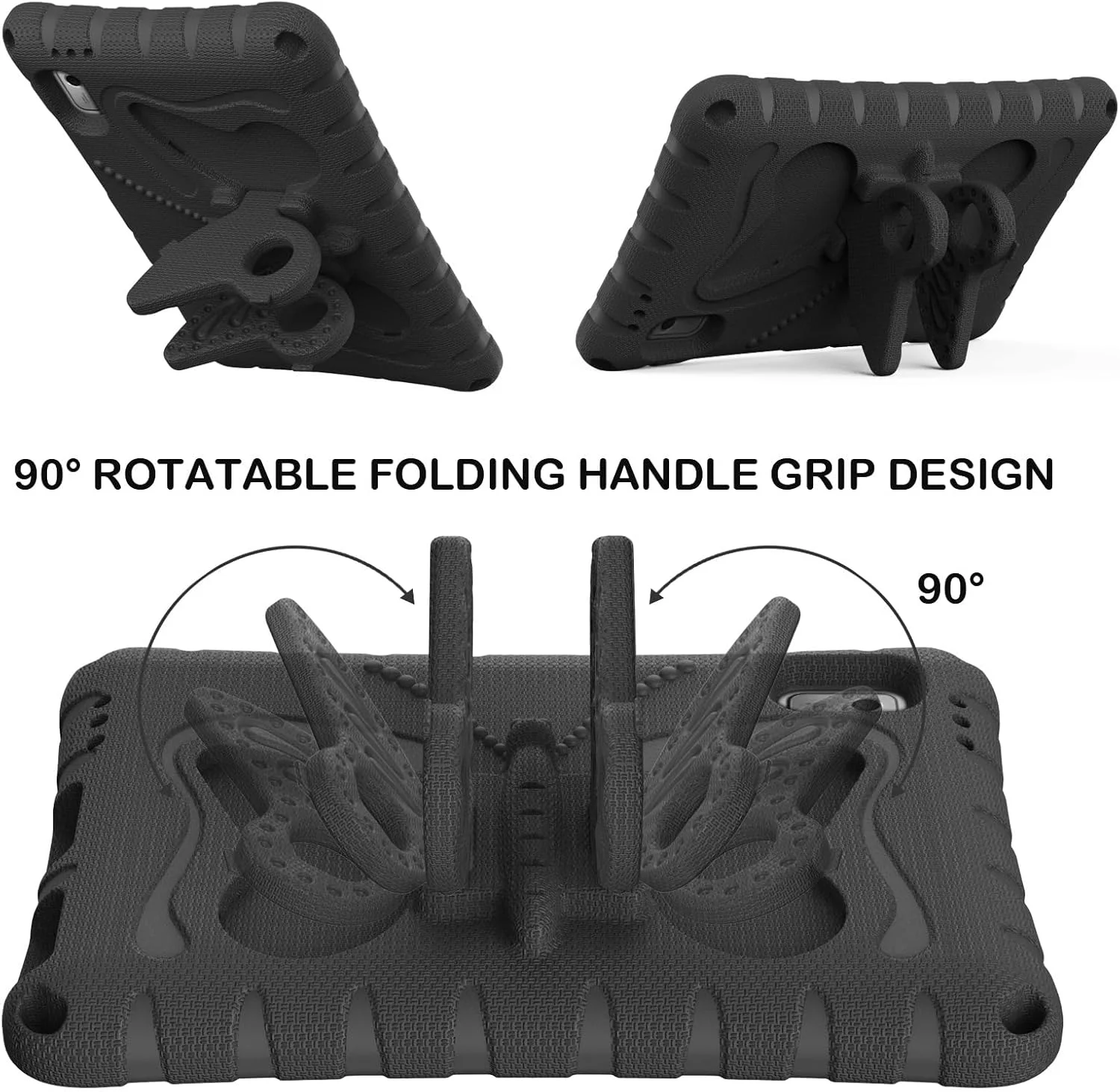 کیف تبلت مناسب برای تبلت لنوو تب M9 سایز 9 اینچ نسخه 2023، کاور محافظ EVA سبک و مقاوم در برابر ضربه با بند شانه ای مناسب برای کودکان با کاور کیف تبلت مناسب برای تبلت لنوو تب M9 سایز 9 اینچ نسخه 2023، کاور محافظ EVA سبک و مقاوم در برابر ضربه با بند شانه ای مناسب برای کودکان با کاور