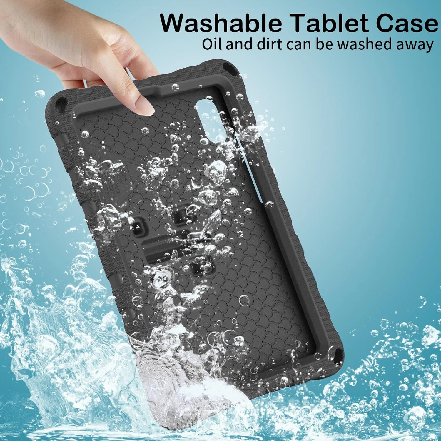 کیف تبلت مناسب برای تبلت Lenovo Tab M9 سایز 9 اینچ نسخه 2023، کاور محافظ EVA سبک وزن و مقاوم در برابر ضربه با بند شانه ای، مناسب برای کودکان با کاور کیف تبلت مناسب برای تبلت Lenovo Tab M9 سایز 9 اینچ نسخه 2023، کاور محافظ EVA سبک وزن و مقاوم در برابر ضربه با بند شانه ای، مناسب برای کودکان با کاور