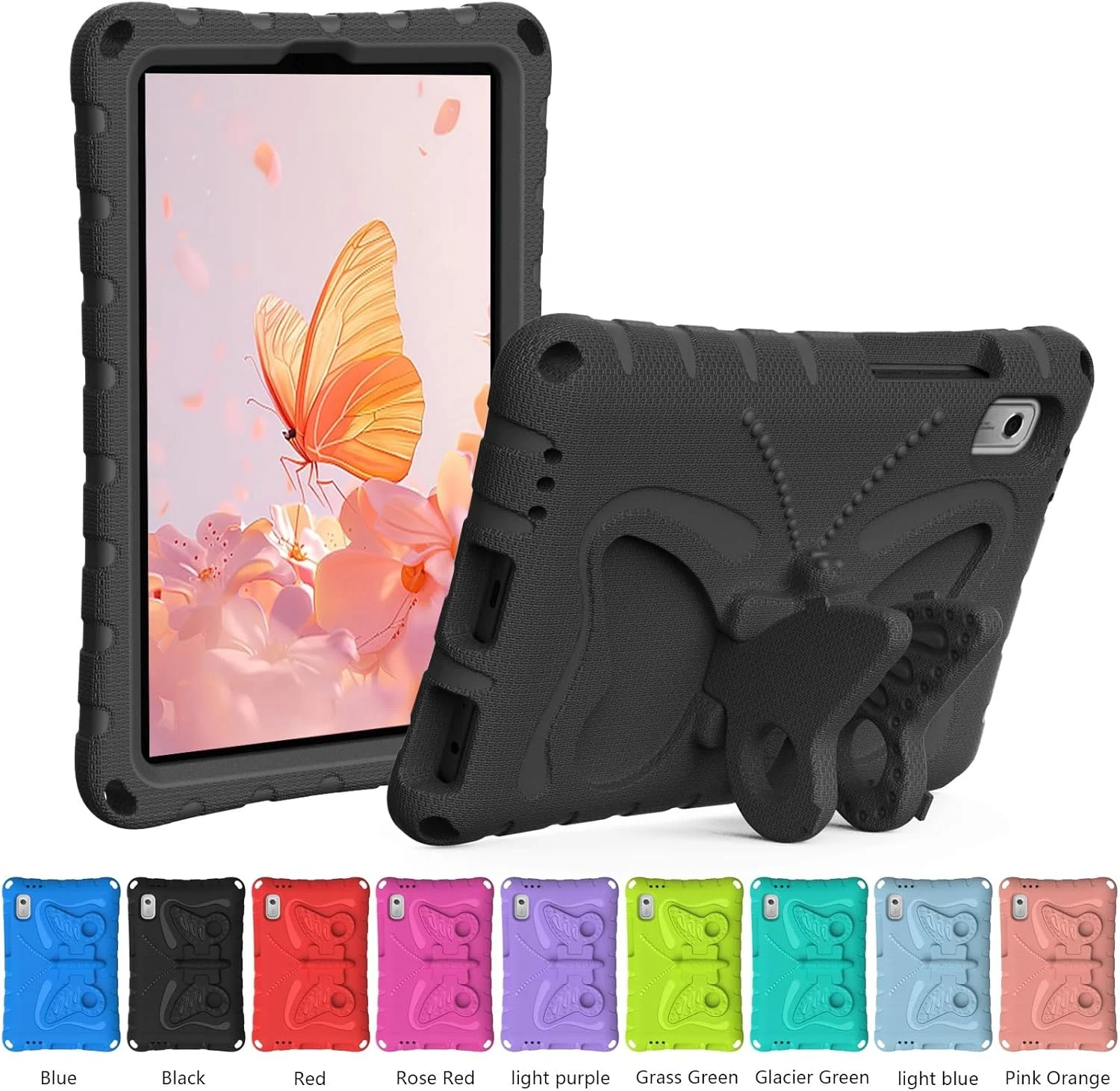 کیف تبلت مناسب برای تبلت Lenovo Tab M9 سایز 9 اینچ نسخه 2023، کاور محافظ EVA سبک وزن و مقاوم در برابر ضربه با بند شانه ای، مناسب برای کودکان با کاور کیف تبلت مناسب برای تبلت Lenovo Tab M9 سایز 9 اینچ نسخه 2023، کاور محافظ EVA سبک وزن و مقاوم در برابر ضربه با بند شانه ای، مناسب برای کودکان با کاور