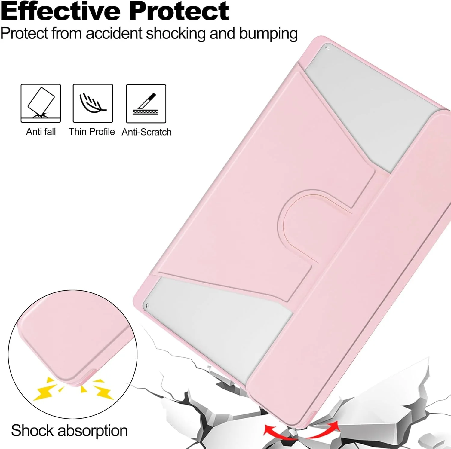کیف محافظ تبلت با پشت شفاف سازگار با تبلت لنوو Xiaoxin Pad 2024 (TB331FC) به همراه جای قلم، پایه چرخان 360 درجه، کاور هوشمند تبلت با قابلیت خواب/بیدار شدن خودکار (رنگ : کیف محافظ تبلت با پشت شفاف سازگار با تبلت لنوو Xiaoxin Pad 2024 (TB331FC) به همراه جای قلم، پایه چرخان 360 درجه، کاور هوشمند تبلت با قابلیت خواب/بیدار شدن خودکار (رنگ :
