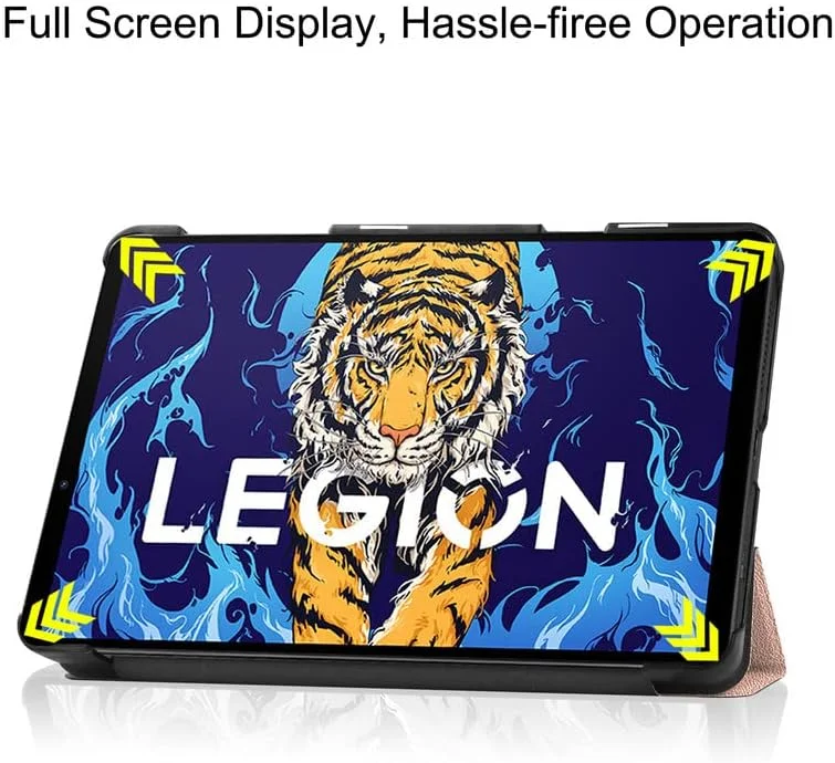 کاور تبلت نیکاکیو مناسب برای لنوو لیجن Y700 8.8 اینچ 2022، کاور سه لایه با استند و جای قلم، خواب/بیدار شدن خودکار، پشت TPU نرم، کاور محافظ سبک وزن، طلایی کاور تبلت نیکاکیو مناسب برای لنوو لیجن Y700 8.8 اینچ 2022، کاور سه لایه با استند و جای قلم، خواب/بیدار شدن خودکار، پشت TPU نرم، کاور محافظ سبک وزن، طلایی