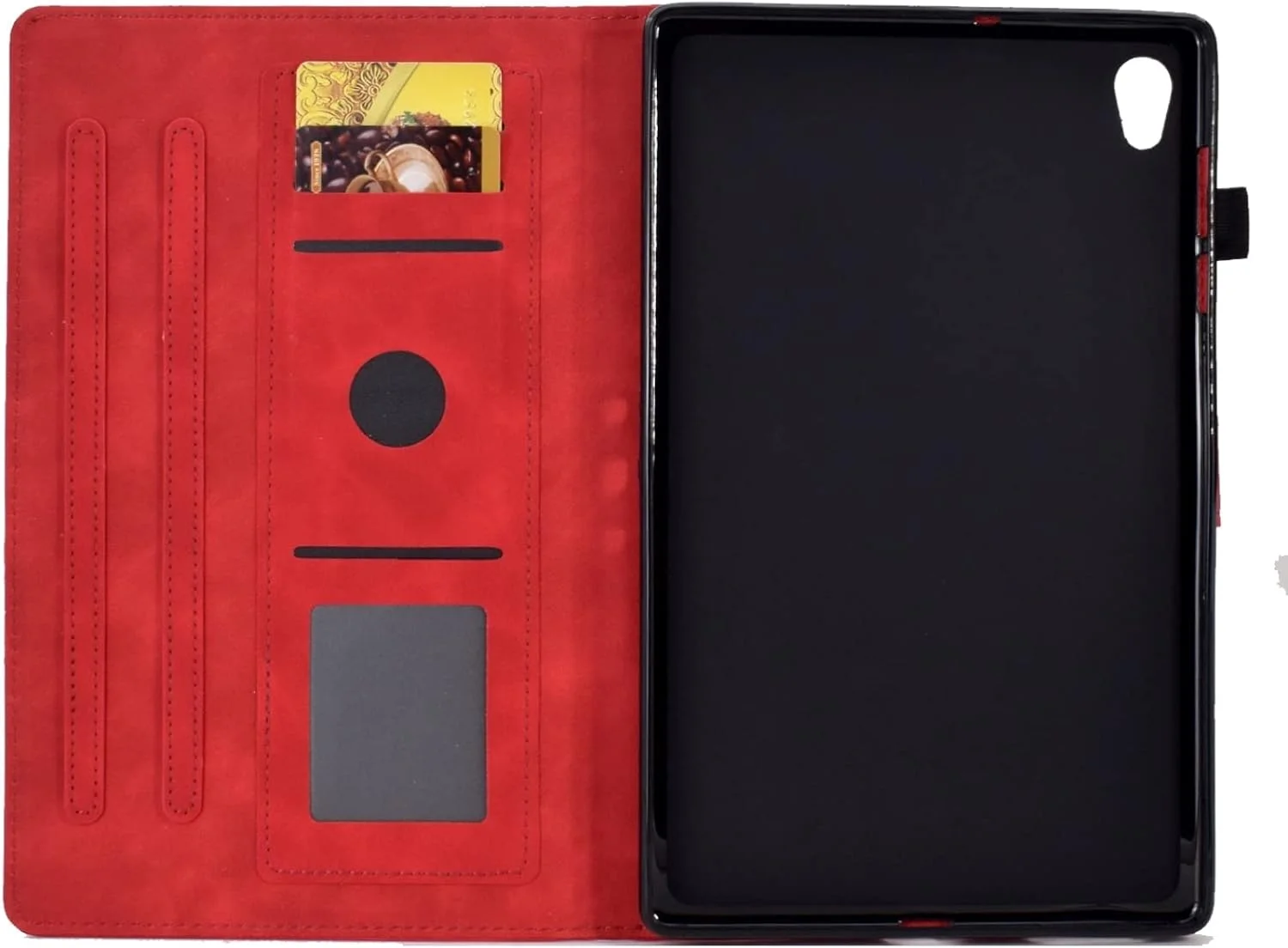 کیف تبلت چرمی طرح لبخند برجسته QIHANG SHIHUI مناسب برای لنوو تب M10 HD نسل 2 (خاکی)(قرمز)(سبز) و غیره (رنگ: قرمز) کیف تبلت چرمی طرح لبخند برجسته QIHANG SHIHUI مناسب برای لنوو تب M10 HD نسل 2 (خاکی)(قرمز)(سبز) و غیره (رنگ: قرمز)