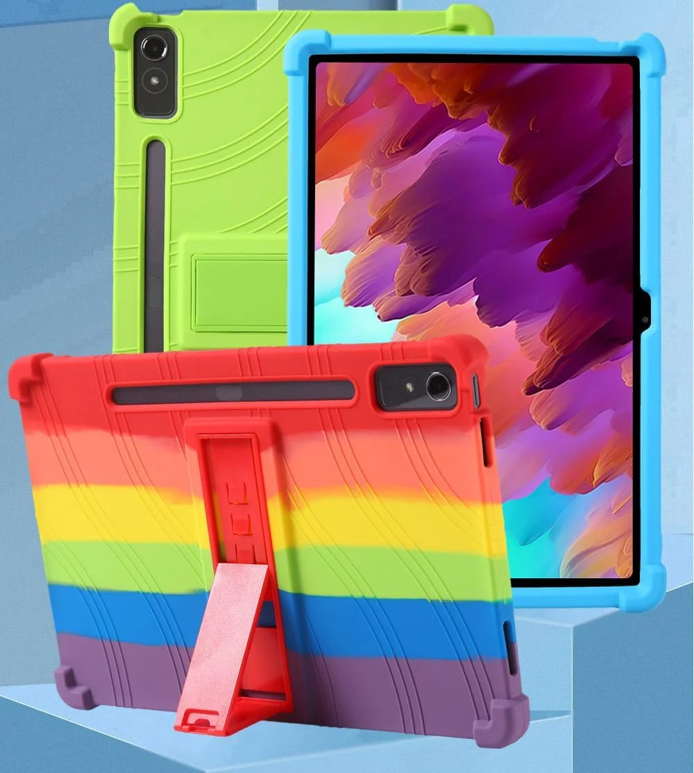 کاور سیلیکونی مقاوم در برابر ضربه تبلت لنوو تب P12 سایز 12.7 اینچ (2023) مدل ایربگ دار کودکانه - سبز کاور سیلیکونی مقاوم در برابر ضربه تبلت لنوو تب P12 سایز 12.7 اینچ (2023) مدل ایربگ دار کودکانه - سبز