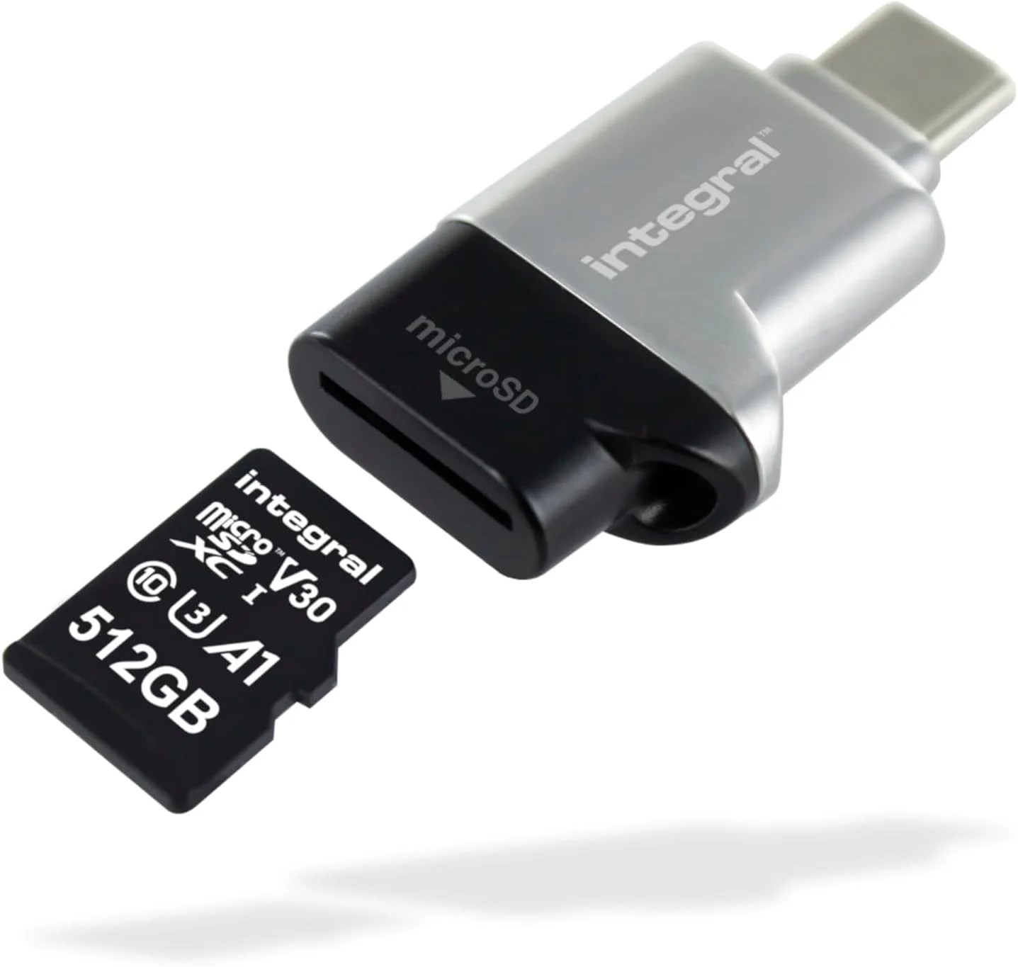 آداپتور کارت خوان حافظه Integral Micro SD USB3.0/USB-C Type-C OTG - سرعت انتقال فوق العاده سریع، اتصال و پخش آسان و سازگار با microSDXC/microSDHC UHS-I U1 & U3 آداپتور کارت خوان حافظه Integral Micro SD USB3.0/USB-C Type-C OTG - سرعت انتقال فوق العاده سریع، اتصال و پخش آسان و سازگار با microSDXC/microSDHC UHS-I U1 & U3