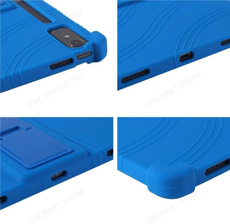 کاور سیلیکونی ایربگ دار ضد ضربه تبلت لنوو Xiaoxin Pad Pro 12.7 اینچ 2023 (بنفش)
