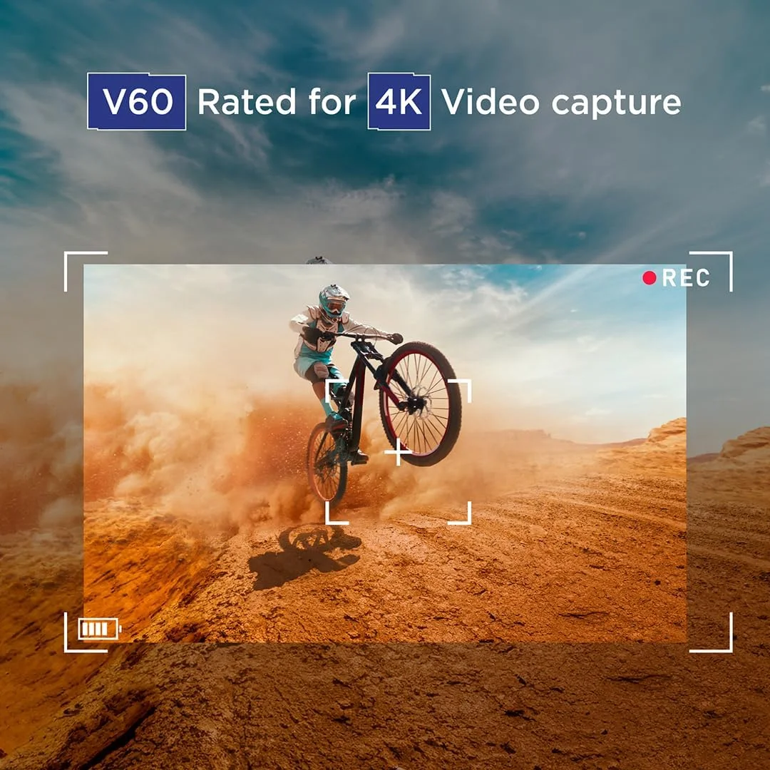 کارت حافظه 512 گیگابایتی UHS-II SD اینتگرال V60 با سرعت خواندن تا 300 مگابایت بر ثانیه و سرعت نوشتن 150 مگابایت بر ثانیه، کارت حافظه پرسرعت حرفه ای 1733X SDXC کارت حافظه 512 گیگابایتی UHS-II SD اینتگرال V60 با سرعت خواندن تا 300 مگابایت بر ثانیه و سرعت نوشتن 150 مگابایت بر ثانیه، کارت حافظه پرسرعت حرفه ای 1733X SDXC