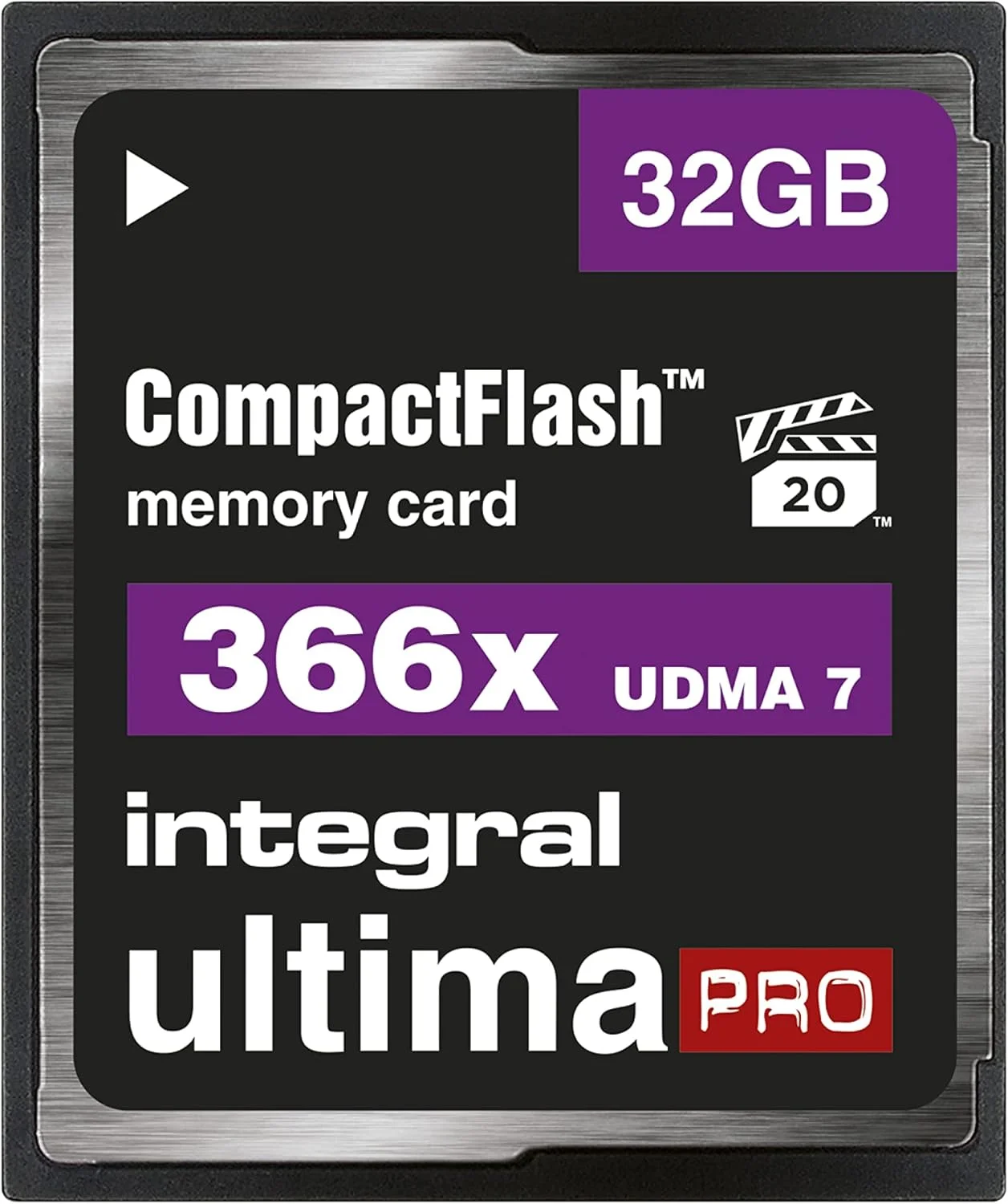 کارت حافظه کامپکت فلش 32 گیگابایتی اینتگرال UDMA-7 366x VPG-20 با سرعت خواندن 55 مگابایت بر ثانیه و سرعت نوشتن 25 مگابایت بر ثانیه، کارت حافظه حرفه ای با سرعت بالا کارت حافظه کامپکت فلش 32 گیگابایتی اینتگرال UDMA-7 366x VPG-20 با سرعت خواندن 55 مگابایت بر ثانیه و سرعت نوشتن 25 مگابایت بر ثانیه، کارت حافظه حرفه ای با سرعت بالا