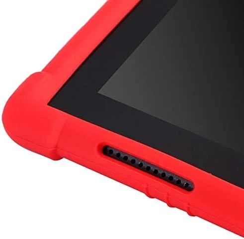 کیهانگ شیهویی قاب گوشی تبلت لنوو تب E10، قاب محافظ سیلیکونی با پایه نامرئی (رنگ: قرمز) کیهانگ شیهویی قاب گوشی تبلت لنوو تب E10، قاب محافظ سیلیکونی با پایه نامرئی (رنگ: قرمز)