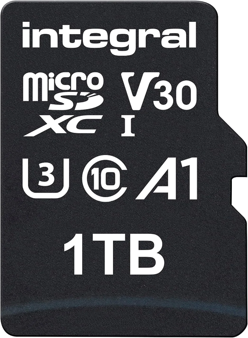 کارت حافظه میکرو اس دی 1 ترابایتی اینتگرال 4K Video Premium High Speed، کارت حافظه SDXC با سرعت خواندن تا 100 مگابایت بر ثانیه و سرعت نوشتن 50 مگابایت بر ثانیه V30 C10 U3 UHS-I A1