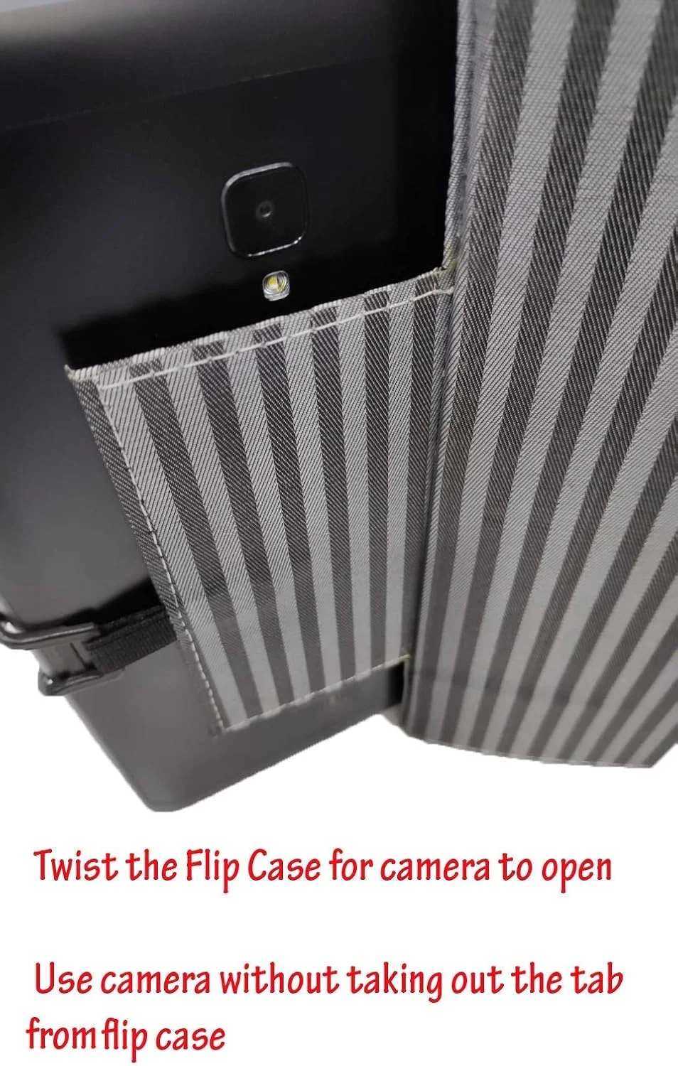 کیف تبلت چرخشی 10 اینچی Saco برای تبلت لنوو تب P10 سایز 10.1 اینچ