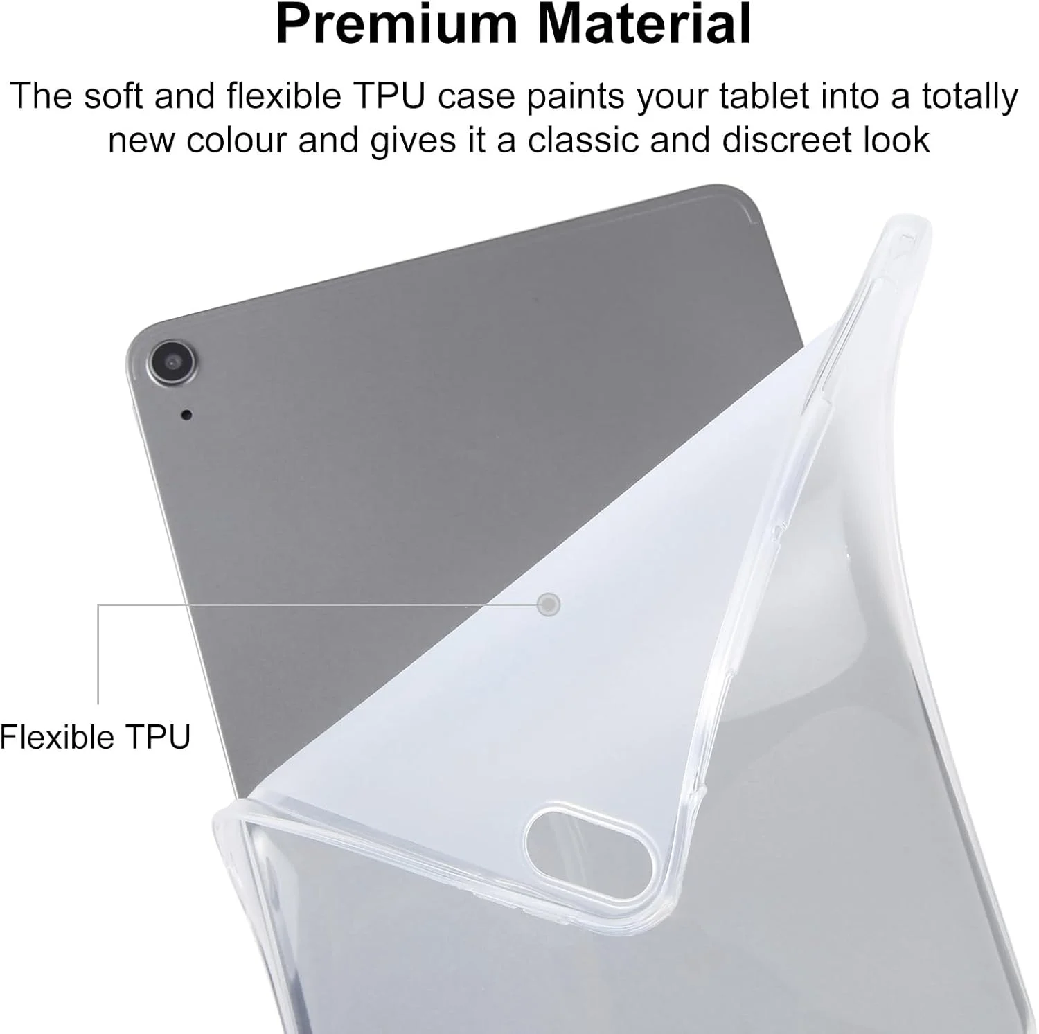 کاور تبلت زد زد جینگلی مناسب برای لنوو تب M8 نسل 4 (شفاف مات)