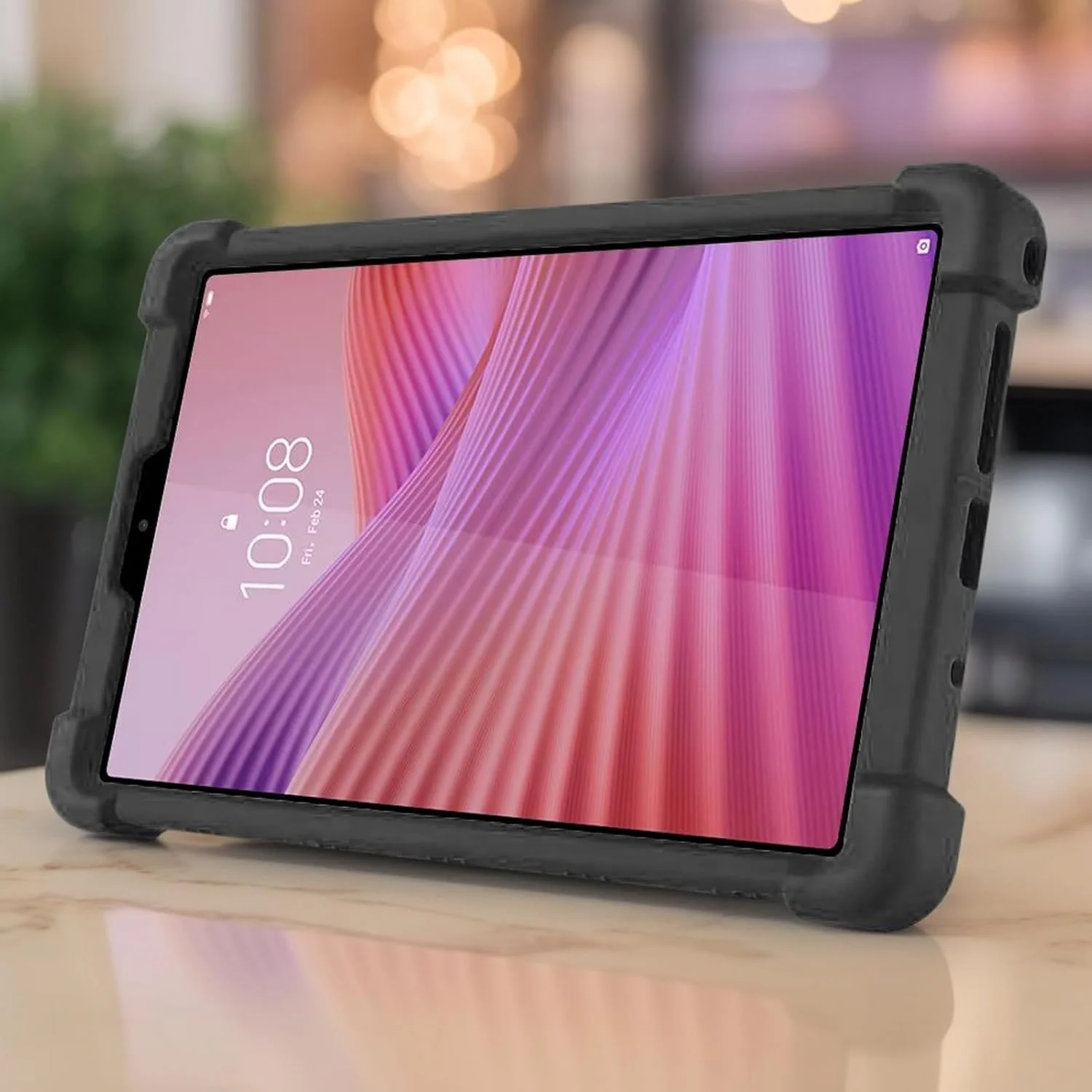 کیف محافظ سیلیکونی ضد ضربه DWaybox مناسب برای تبلت لنوو تب وان/تب K9 2025 با صفحه نمایش 8.7 اینچی - روکش سیلیکونی نرم با گوشه های ضخیم و پایه قابل تنظیم، محافظ کودکانه - مشکی کیف محافظ سیلیکونی ضد ضربه DWaybox مناسب برای تبلت لنوو تب وان/تب K9 2025 با صفحه نمایش 8.7 اینچی - روکش سیلیکونی نرم با گوشه های ضخیم و پایه قابل تنظیم، محافظ کودکانه - مشکی