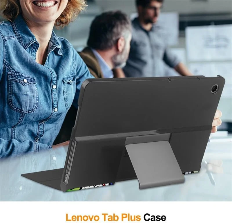 Gruattreay Tablet Case Compatible with Lenovo Tab Plus 11.5 Inch (2024),Smart Tablet Case,Bracket Function,Colorful Leather Flat Case (XH)