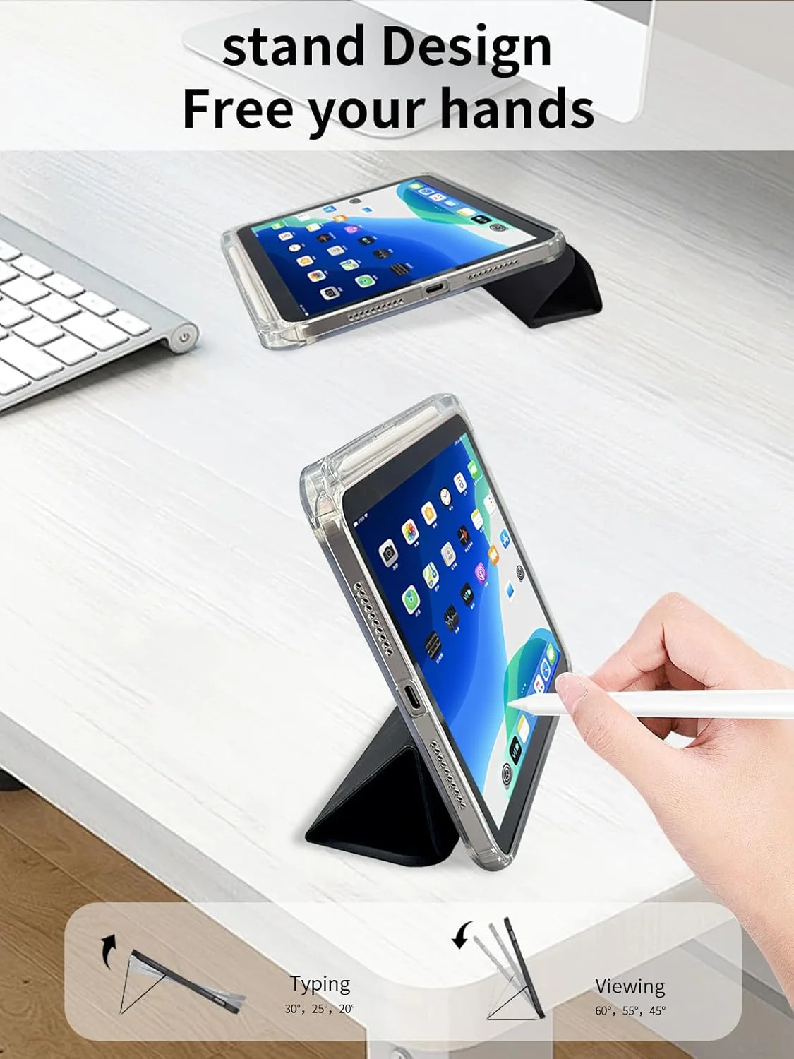 کیف تبلت برای تبلت 11.5 اینچی Lenovo Tab K11 Plus با پوشش کامل، ضد ضربه و ضد خش