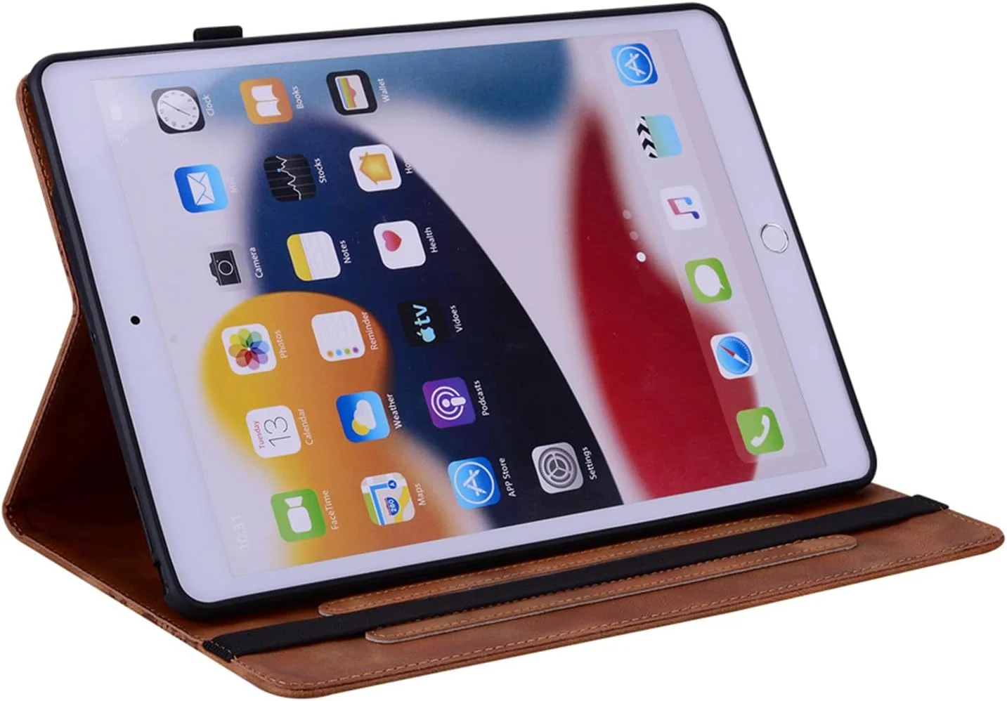 کیف تبلت HYAEcase مناسب برای لنوو تب M10 (نسل 3) TB-328FU /TB-328XU (2022) 10.1 اینچ، جلد تاشو چرمی PU ممتاز با نگهدارنده قلم و زوایای دید چندگانه و جای کارت (قهوه ای)