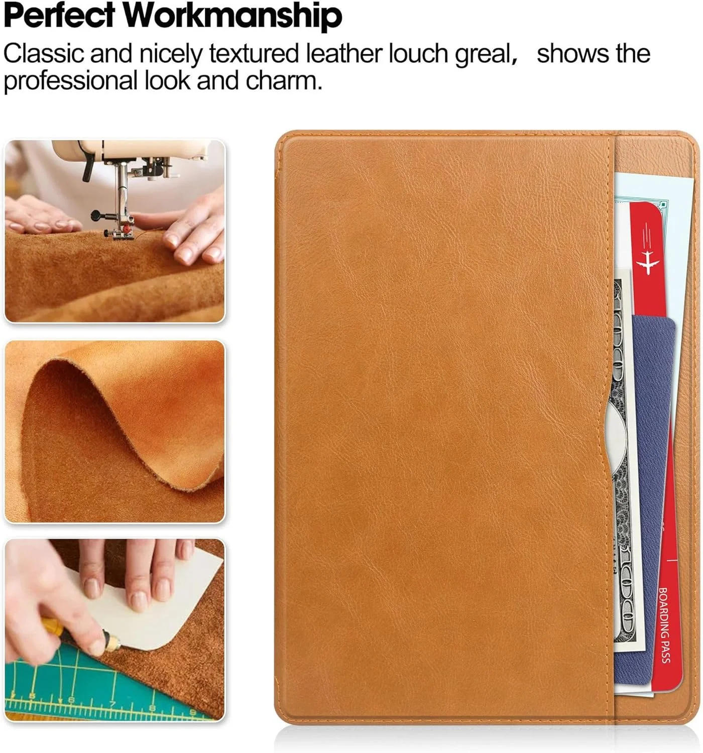 کاور چرمی محافظ تبلت لنوو Xiaoxin Pad 2024 مدل TB331FC سایز 11 اینچ، باریک و هوشمند با قابلیت خواب/بیدار شدن خودکار - قهوه ای