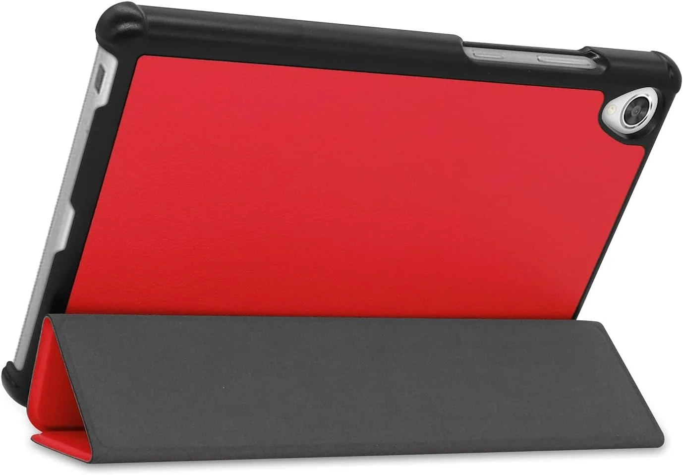 کیف تبلت مسافرتی سازگار با Lenovo Tab M8 نسل 3 TB-8506F. کیف باریک سه تایی هوشمند، محافظ تبلت چند لایه با گوشه های سخت کیف تبلت مسافرتی سازگار با Lenovo Tab M8 نسل 3 TB-8506F. کیف باریک سه تایی هوشمند، محافظ تبلت چند لایه با گوشه های سخت