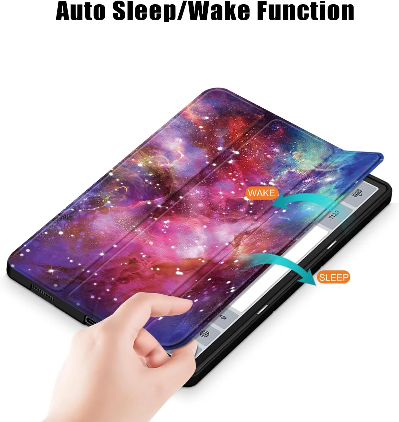 کاور چرمی نرم OIATROE برای تبلت لنوو تب P12 TB371FC، ضد لک و ضد ضربه، کاور باریک تاشو برای لنوو تب P12 TB371FC - 3 کاور چرمی نرم OIATROE برای تبلت لنوو تب P12 TB371FC، ضد لک و ضد ضربه، کاور باریک تاشو برای لنوو تب P12 TB371FC - 3