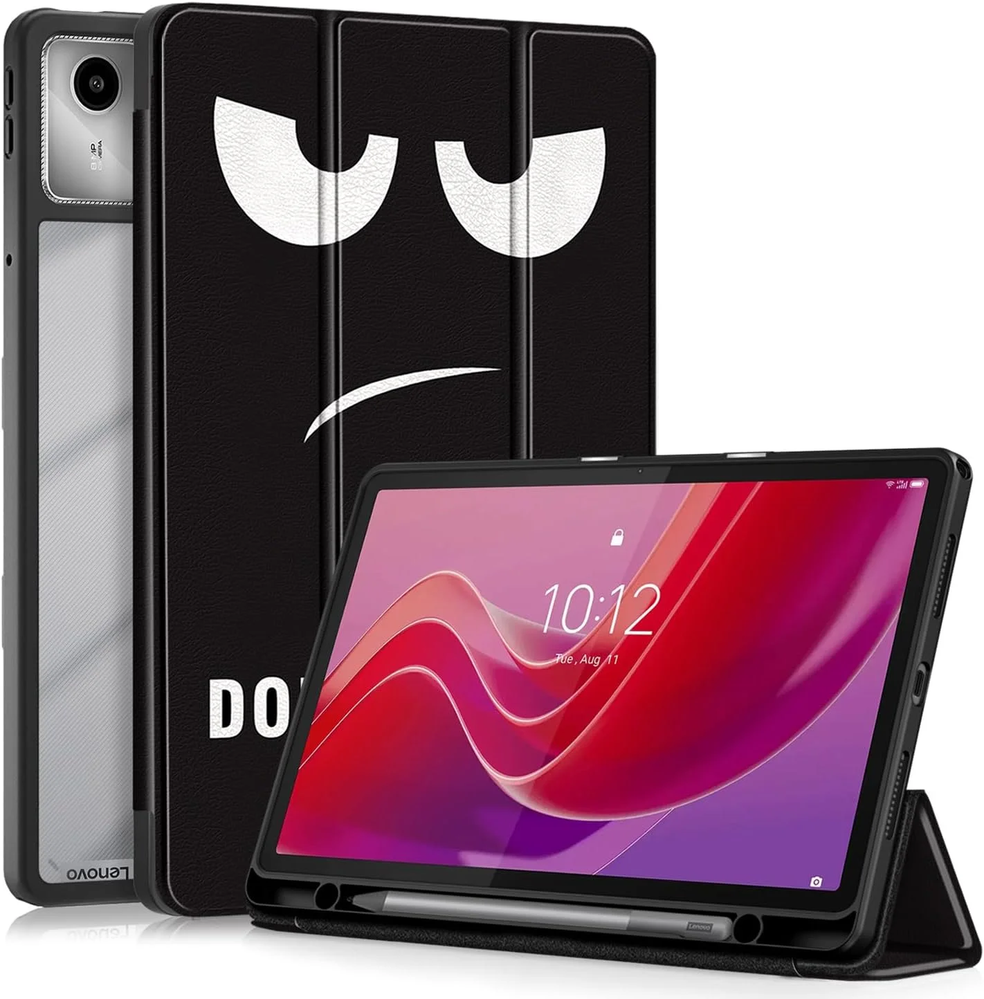 کیف محافظ تبلت لنوو تب M11 مدل TB330FU سایز 11 اینچ به همراه جای قلم و قابلیت بیدار شدن/خواب خودکار