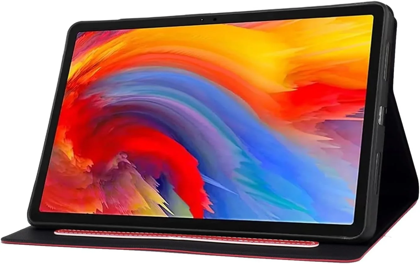 کیف چرمی محافظ تبلت سازگار با تبلت لنوو تب M11 TB330FU / لنوو Xiaoxin Pad 2024 TB331FC، کاور فولیو، کاور هوشمند [خواب/بیدار شدن خودکار]، قاب محافظ سازگار با لنوو تب M