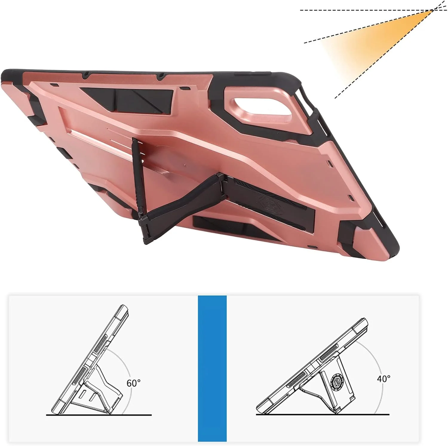 کاور محافظ تبلت با طراحی نفیس و ساختار PC سخت برای لنوو تب P11 پرو - رزگلد کاور محافظ تبلت با طراحی نفیس و ساختار PC سخت برای لنوو تب P11 پرو - رزگلد