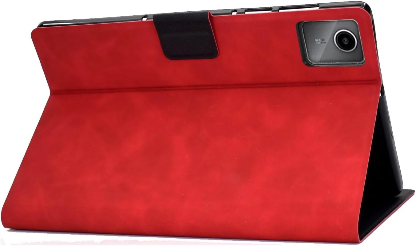 کیف چرمی محافظ تبلت سازگار با تبلت لنوو تب M11 TB330FU / لنوو Xiaoxin Pad 2024 TB331FC، کاور فولیو، کاور هوشمند [خواب/بیدار شدن خودکار]، قاب محافظ سازگار با لنوو تب M