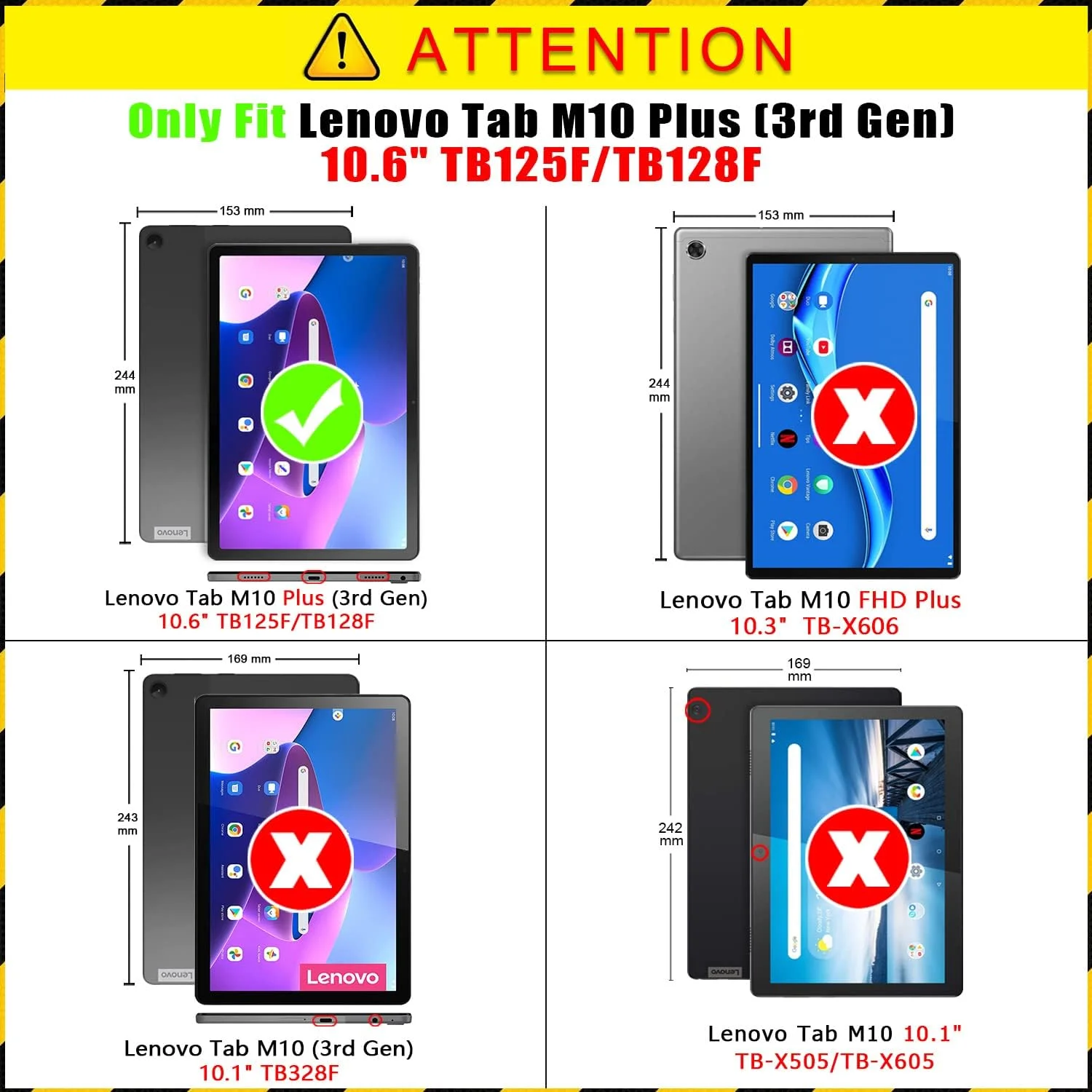 کاور تبلت DINGGUAGUA هارد کیس برای تبلت Lenovo Tab M10 Plus (نسل 3) 10.6 اینچ TB-125F/TB-128F 2022، فوق العاده نازک با عملکرد خواب/بیدار و استند، طرح جغد