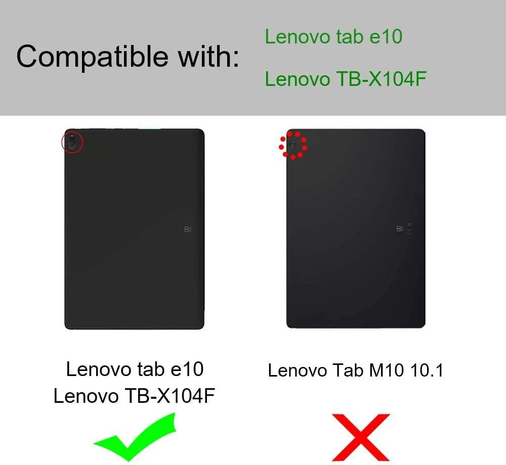 کاور محافظتی چری برای تبلت لنوو Tab E10 (TB-X104F)، کاور مقاوم در برابر ضربه، زره سخت و بادوام، محافظ کامل بدنه (دارای استند داخلی) برای تبلت لنوو Tab E 10 مدل 2018 با صفحه نمایش 10.1 اینچی (مشکی/مشکی) کاور محافظتی چری برای تبلت لنوو Tab E10 (TB-X104F)، کاور مقاوم در برابر ضربه، زره سخت و بادوام، محافظ کامل بدنه (دارای استند داخلی) برای تبلت لنوو Tab E 10 مدل 2018 با صفحه نمایش 10.1 اینچی (مشکی/مشکی)