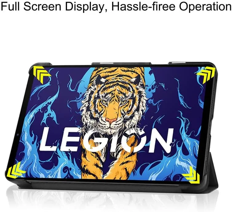 کاور تبلت نیکاکیو مناسب برای لنوو لیجن Y700 8.8 اینچ 2022، کاور سه لایه استنددار تبلت برای TB-9707F با جای قلم، حالت خواب/بیدار خودکار، پشت TPU نرم، کاور محافظ سبک وزن، مشکی کاور تبلت نیکاکیو مناسب برای لنوو لیجن Y700 8.8 اینچ 2022، کاور سه لایه استنددار تبلت برای TB-9707F با جای قلم، حالت خواب/بیدار خودکار، پشت TPU نرم، کاور محافظ سبک وزن، مشکی