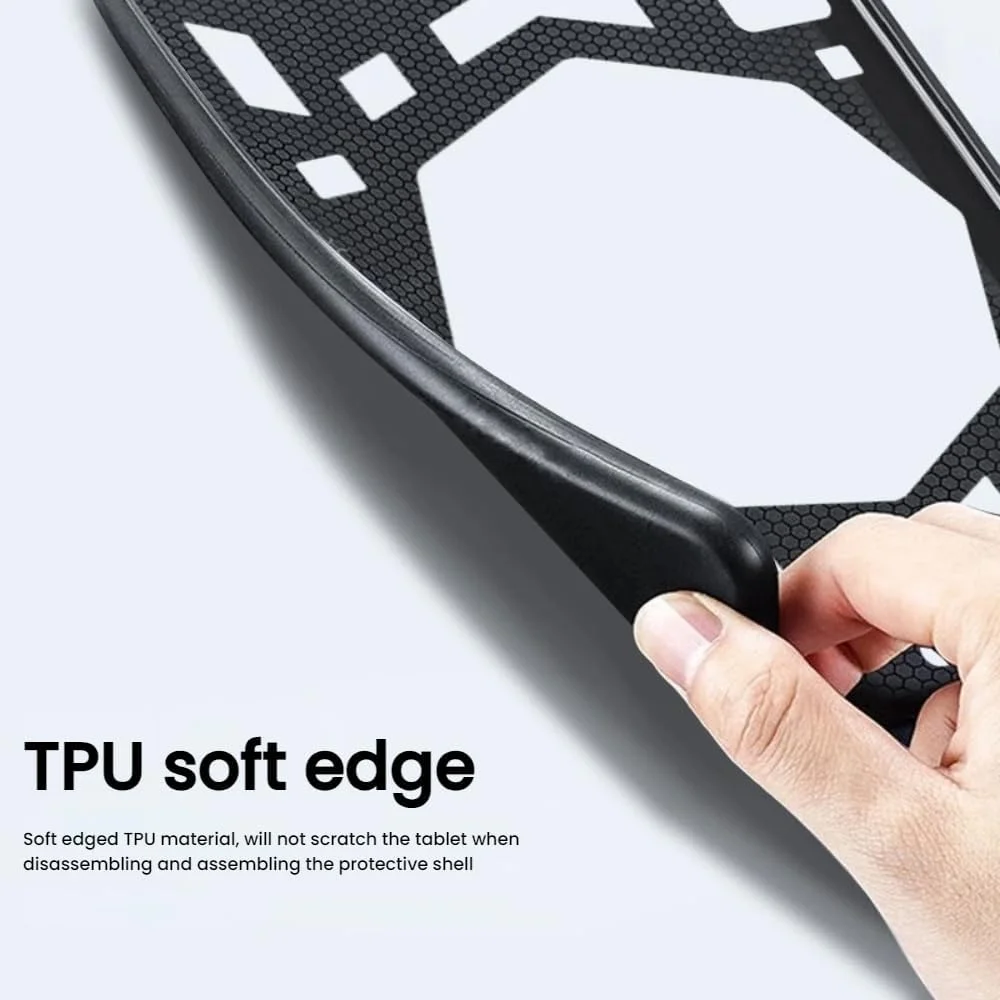 کاور تبلت گیمینگ Gruattreay سازگار با Lenovo Legion Y700 (نسل 4) 8.8 اینچی، [پشتیبانی از استفاده از رادیاتور] پوشش محافظ در برابر افتادن با قابلیت دفع حرارت TPU نرم