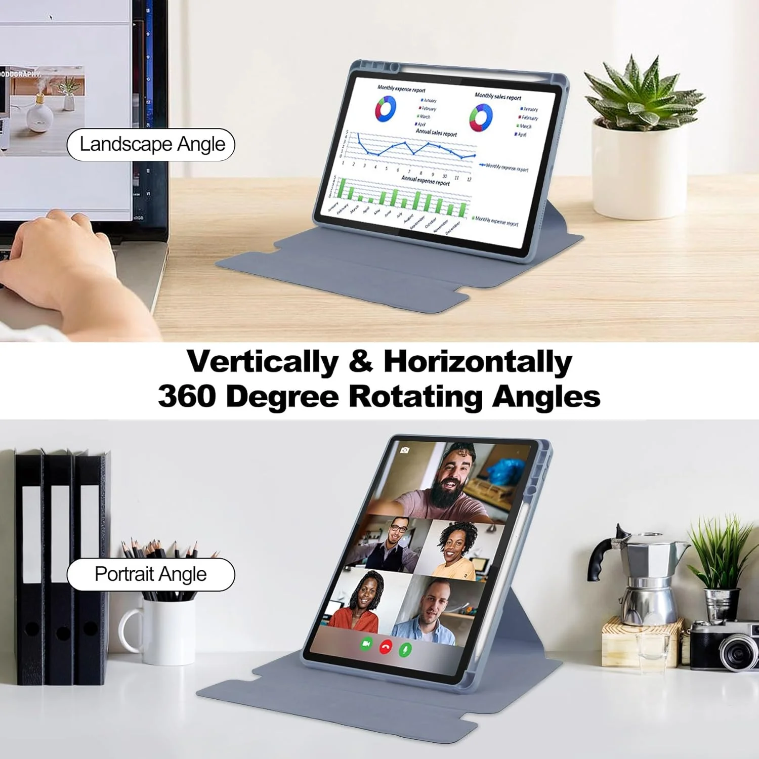 کیف تبلت با پشت شفاف سازگار با تبلت لنوو تب M11 11 اینچ TB-330FU/TB-331FC با نگهدارنده قلم، پایه چرخان 360 درجه، کاور هوشمند تبلت با قابلیت خواب/بیدار شدن خودکار، محافظ تبلت (بنفش) کیف تبلت با پشت شفاف سازگار با تبلت لنوو تب M11 11 اینچ TB-330FU/TB-331FC با نگهدارنده قلم، پایه چرخان 360 درجه، کاور هوشمند تبلت با قابلیت خواب/بیدار شدن خودکار، محافظ تبلت (بنفش)