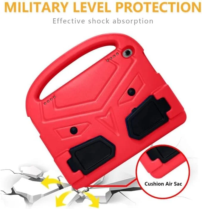 کیف تبلت نیکاکیو برای لنوو تب M10 HD نسل دوم TB-X306F/TB-X306X 10.1 اینچی 2020، مناسب کودکان، دارای دسته با استند، پوشش فوم EVA ایمن، سبک وزن، پوشش محافظ ضد ضربه، قرمز کیف تبلت نیکاکیو برای لنوو تب M10 HD نسل دوم TB-X306F/TB-X306X 10.1 اینچی 2020، مناسب کودکان، دارای دسته با استند، پوشش فوم EVA ایمن، سبک وزن، پوشش محافظ ضد ضربه، قرمز