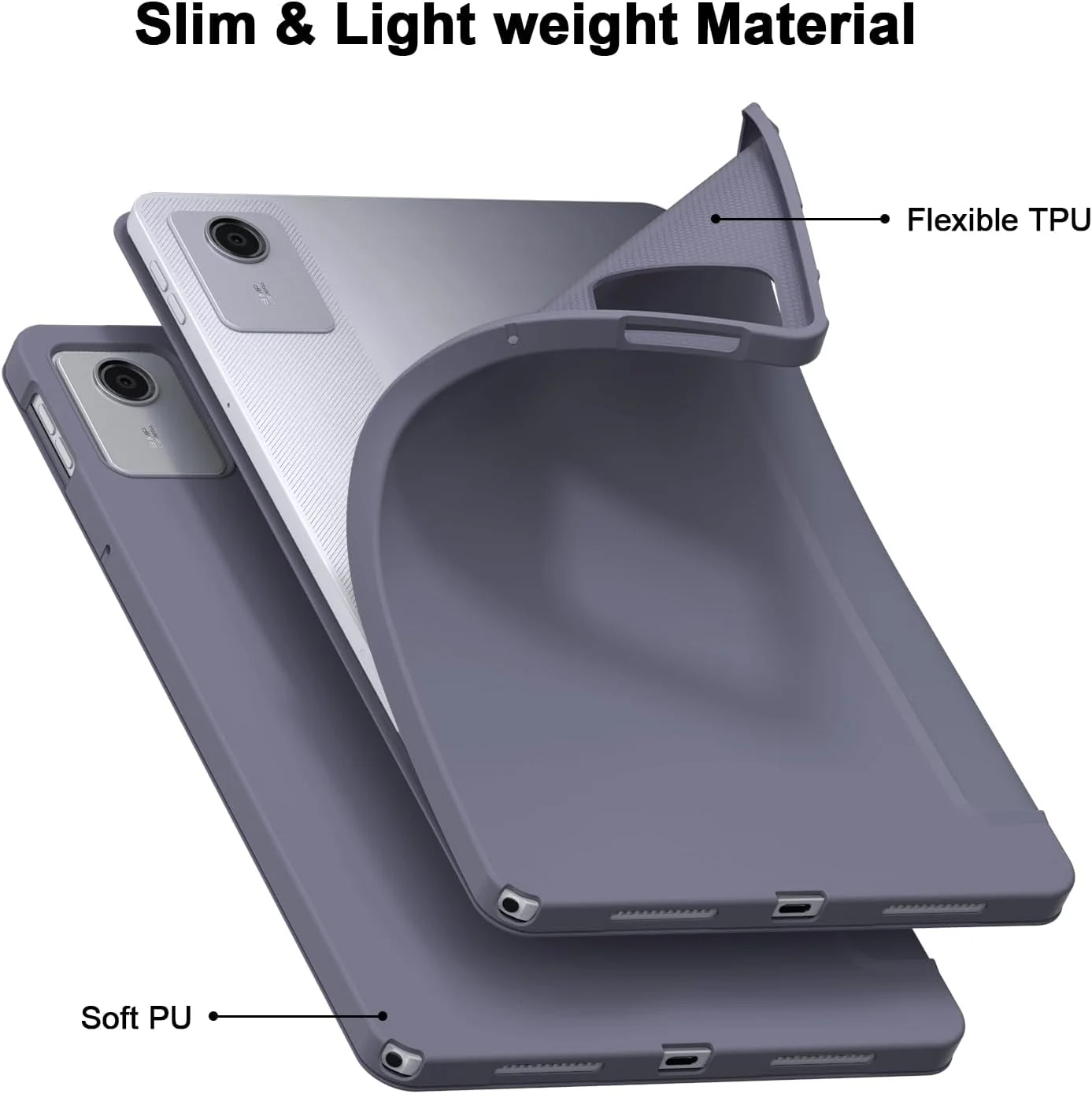 کاور تبلت توبفیت مناسب برای لنوو تب M11، کاور محافظ هوشمند مغناطیسی فوق العاده باریک برای تبلت لنوو تب M11 11 اینچی (بنفش) کاور تبلت توبفیت مناسب برای لنوو تب M11، کاور محافظ هوشمند مغناطیسی فوق العاده باریک برای تبلت لنوو تب M11 11 اینچی (بنفش)