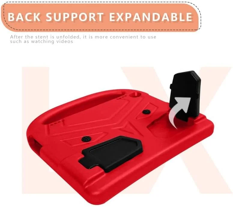 کیف تبلت نیکاکیو مناسب برای لنوو تب M10 HD نسل دوم TB-X306F/TB-X306X 10.1 اینچ 2020، مناسب کودکان، دارای دسته با استند، پوشش فوم EVA ایمن، سبک وزن، پوشش محافظ ضد ضربه، قرمز کیف تبلت نیکاکیو مناسب برای لنوو تب M10 HD نسل دوم TB-X306F/TB-X306X 10.1 اینچ 2020، مناسب کودکان، دارای دسته با استند، پوشش فوم EVA ایمن، سبک وزن، پوشش محافظ ضد ضربه، قرمز