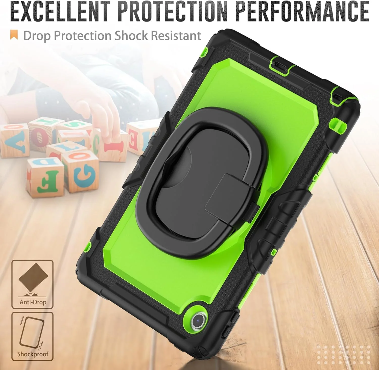 کیف محافظ تبلت سنگین نینسی برای لنوو تب 10.1 اینچ 2025 TB-311XU، کاور سیلیکونی ضد ضربه 3 در 1 با جای مداد، بند شانه، پایه تاشو نامرئی کیف محافظ تبلت سنگین نینسی برای لنوو تب 10.1 اینچ 2025 TB-311XU، کاور سیلیکونی ضد ضربه 3 در 1 با جای مداد، بند شانه، پایه تاشو نامرئی